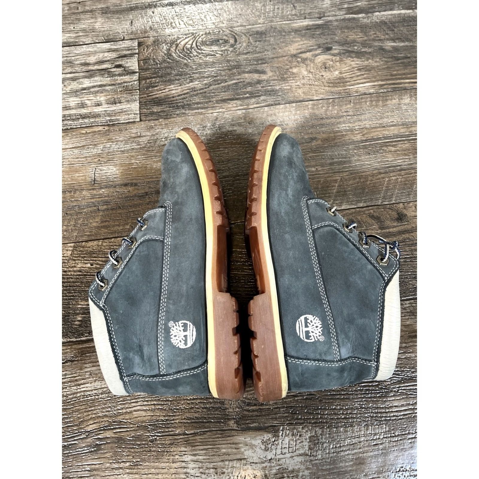Timberland Timberland Nellie Boots Chukka Womens 9 Waterproof Navy Blue Leather Boots Womens 9 Navy Blue Leather Waterproof Shoes Size US 9 / IT 39 - 5 Thumbnail