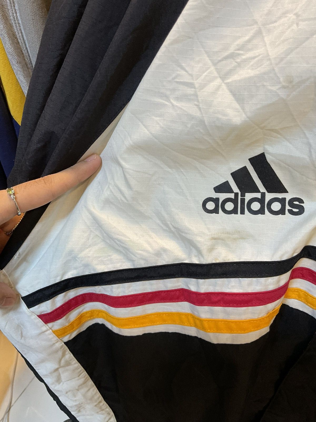 Adidas Vintage 1995 Germany Football Track Suit Size US L / EU 52-54 / 3 - 5 Thumbnail