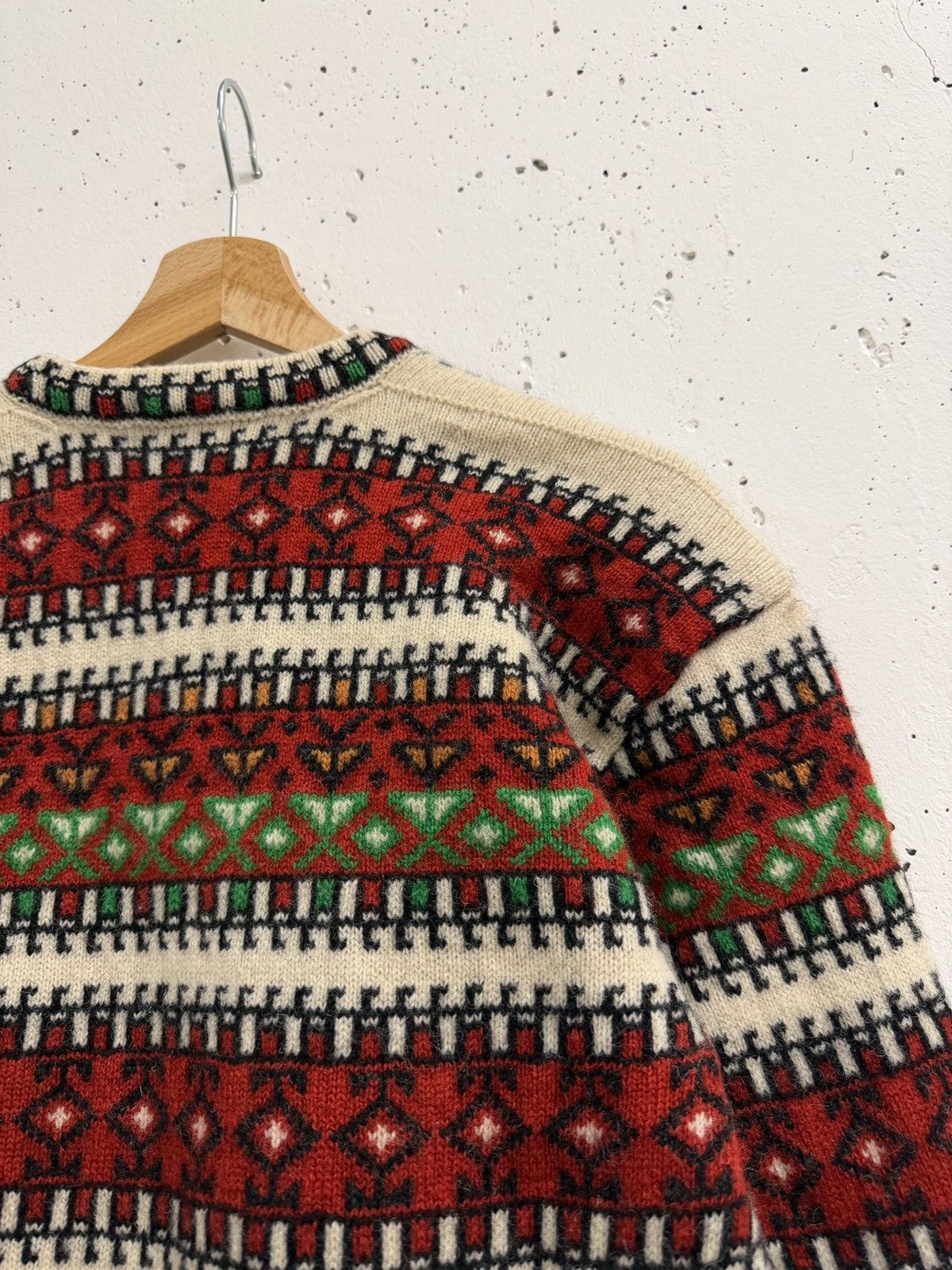 Yohji Yamamoto Yohji Yamamoto Pour Homme AW89 Ethnic Knit Sweater Size US L / EU 52-54 / 3 - 10 Thumbnail