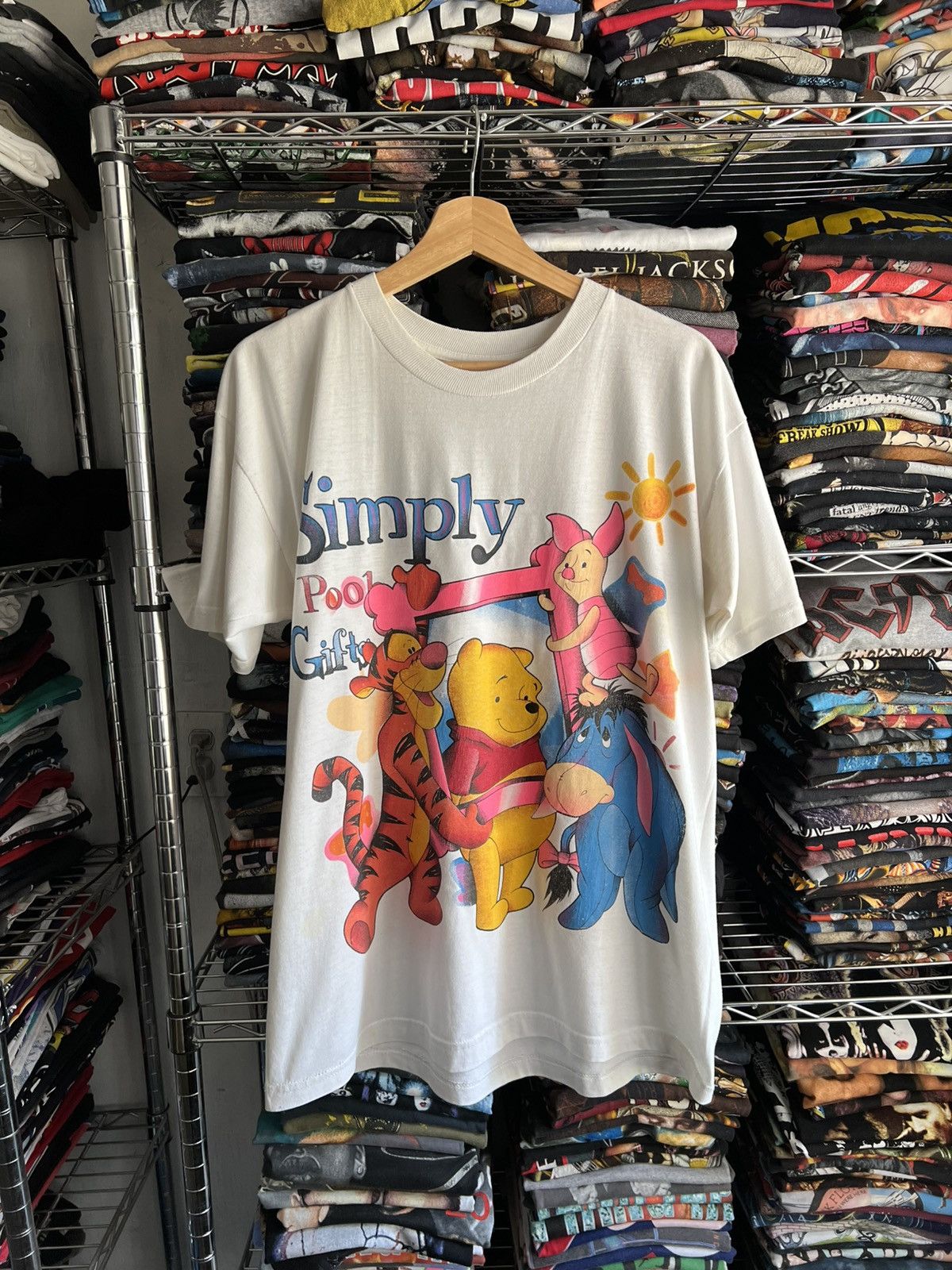 Disney 90s Winnie The Pooh Tigger Eeyore Piglet Bootleg Tee | Grailed