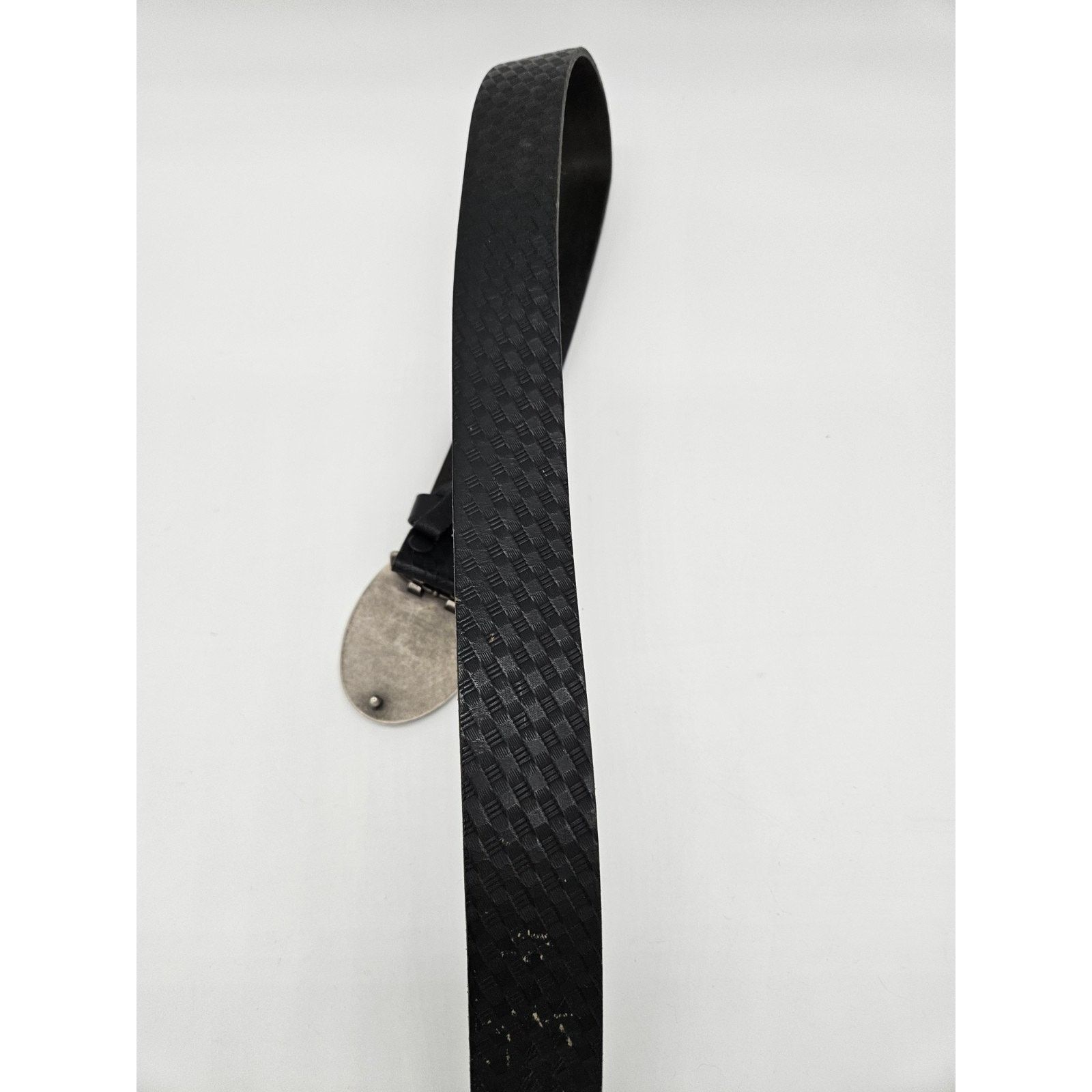 Dickies Dickies Men's Black Leather Work Belt L 38-40 Buckle Size 38 - 7 Thumbnail