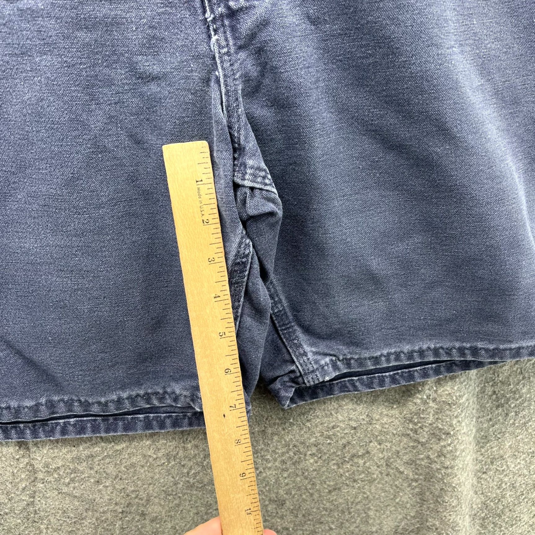 Carhartt VINTAGE Carhartt Shorts Mens 40 Blue Navy Chino Carpenter Canvas Y2K Jorts Size US 40 / EU 56 - 5 Thumbnail
