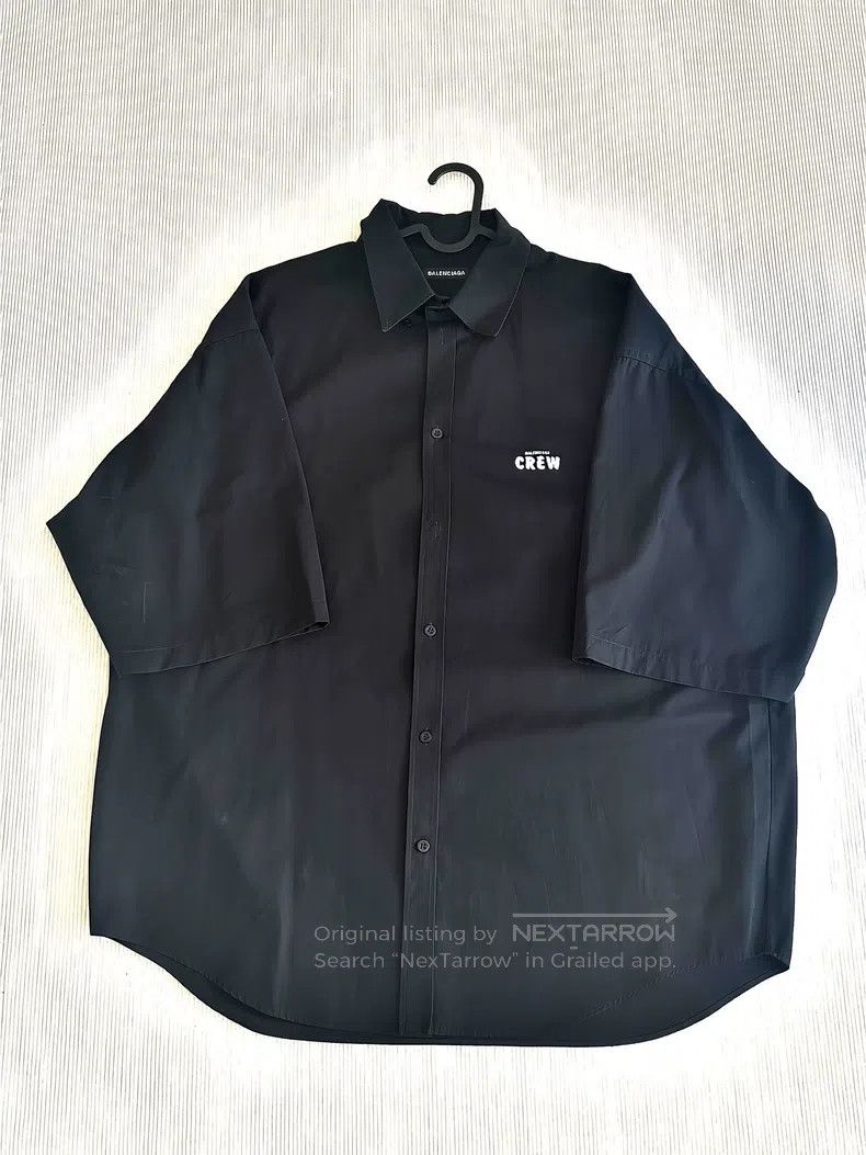 Balenciaga Balenciaga Short Sleeve Shirt Size US XXS / EU 40 - 1 Thumbnail
