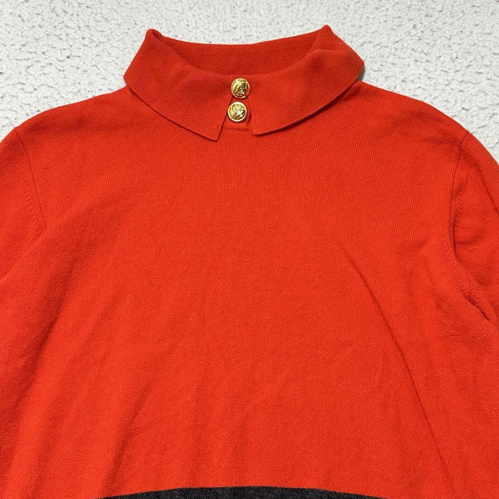 Escada Vntge Escada Margaretha Ley 40 Wool Cashmere Sweater Germany Size S / US 4 / IT 40 - 2 Thumbnail