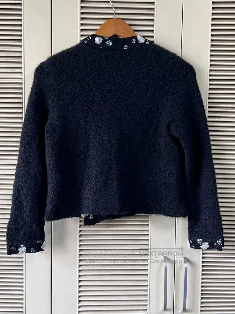 Chanel Chanel Black cashmere jacket Size XXS / US 00 / IT 34 - 2 Thumbnail