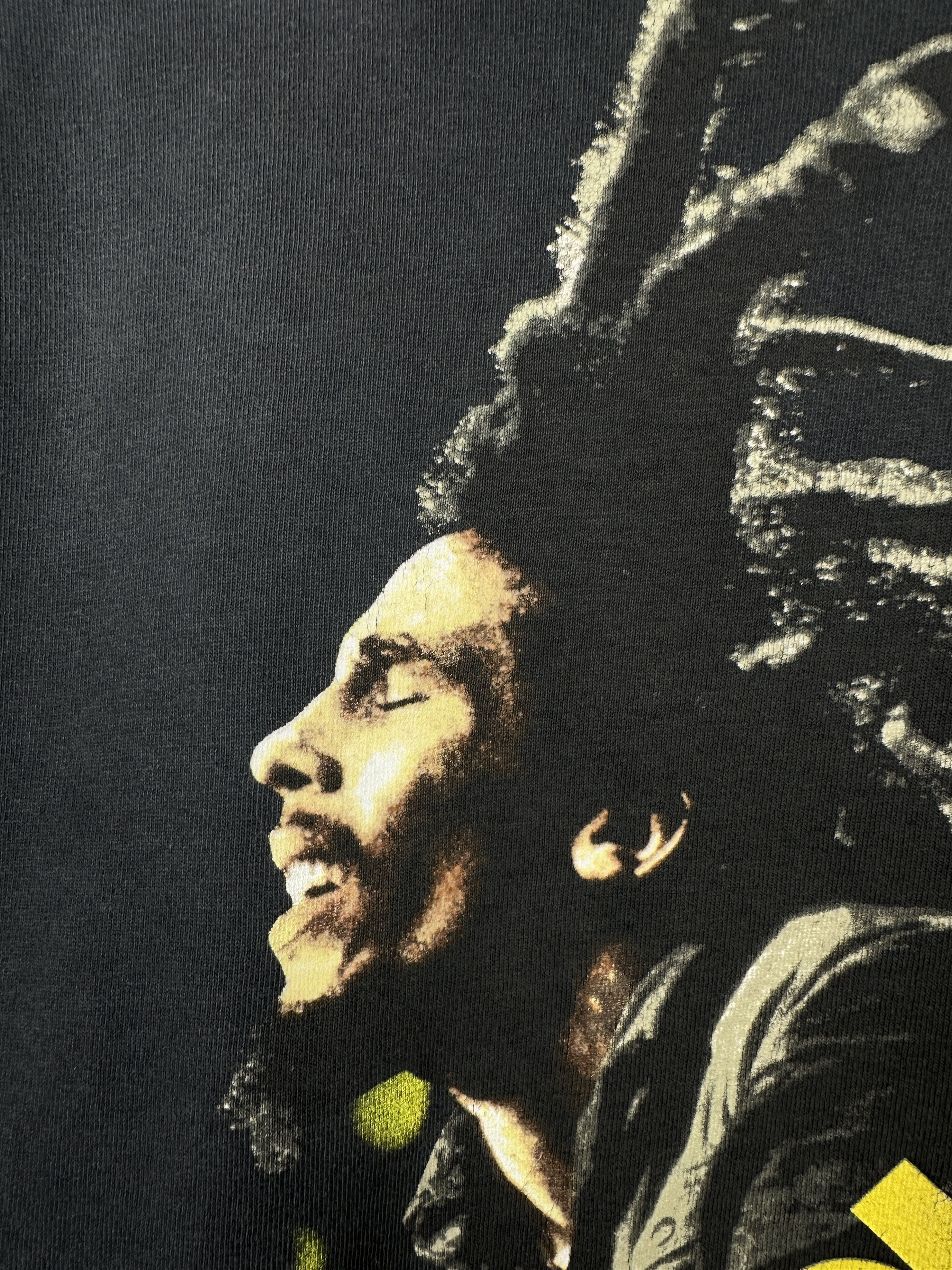 Band Tees Vintage Bob Marley Rise Up Graphic T Shirt Tee Rock Metal 90 Size US L / EU 52-54 / 3 - 6 Thumbnail