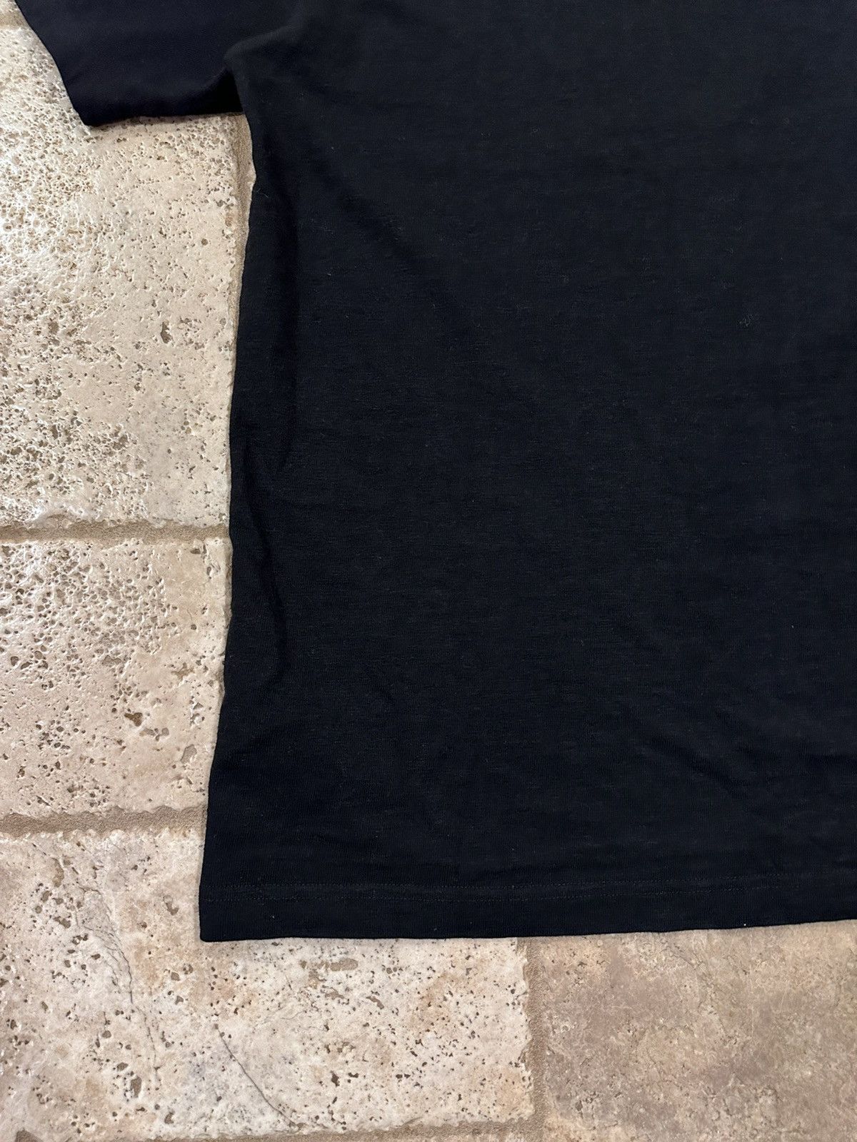 DENIM TEARS × Dior Dior x Denim Tears Floral Embroidered Logo Black t-Shirt Size US M / EU 48-50 / 2 - 9 Thumbnail