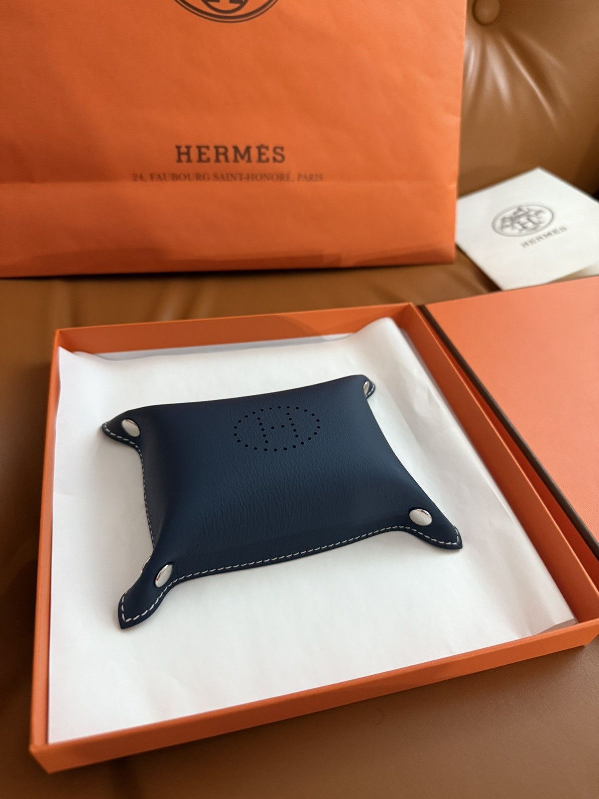 Hermes Hermes Mises et Relances Desk card tray Kraft [NEW] Size ONE SIZE - 7 Thumbnail