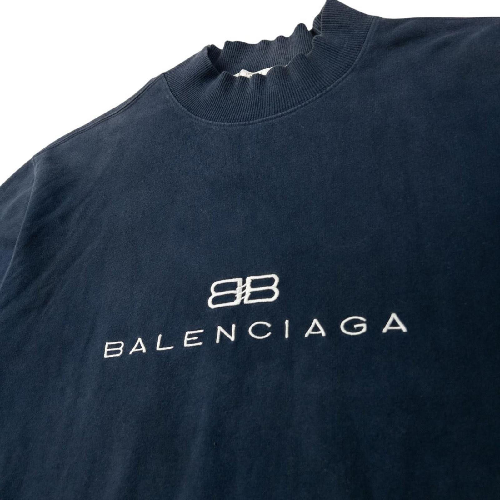 Balenciaga Vintage Balenciaga Embroidered Sweatshirt Size L Size US L / EU 52-54 / 3 - 5 Thumbnail