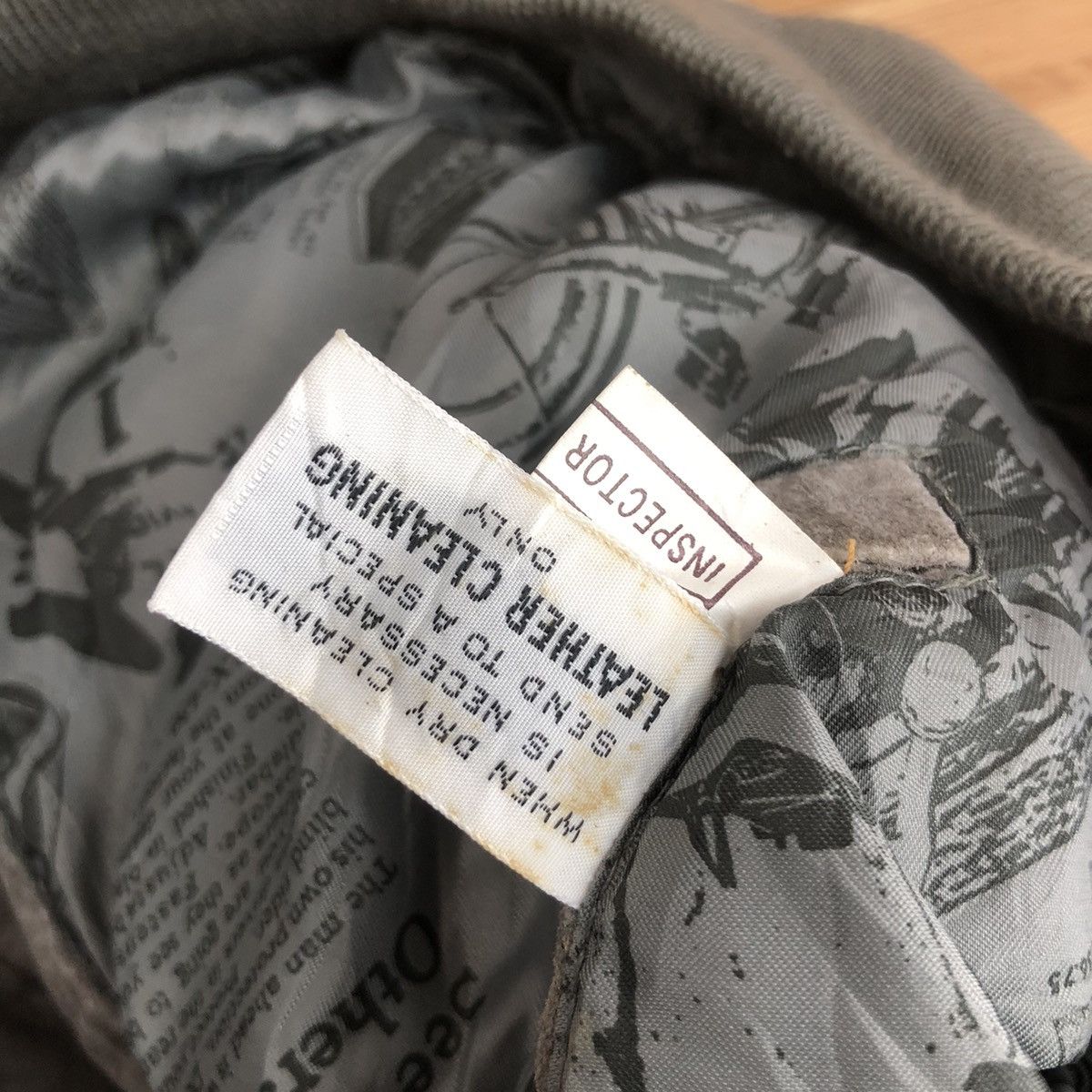 Harley Davidson Vintage 80s Harley Davidson V-Twin Power Leather Jacket Grey Size US M / EU 48-50 / 2 - 7 Thumbnail