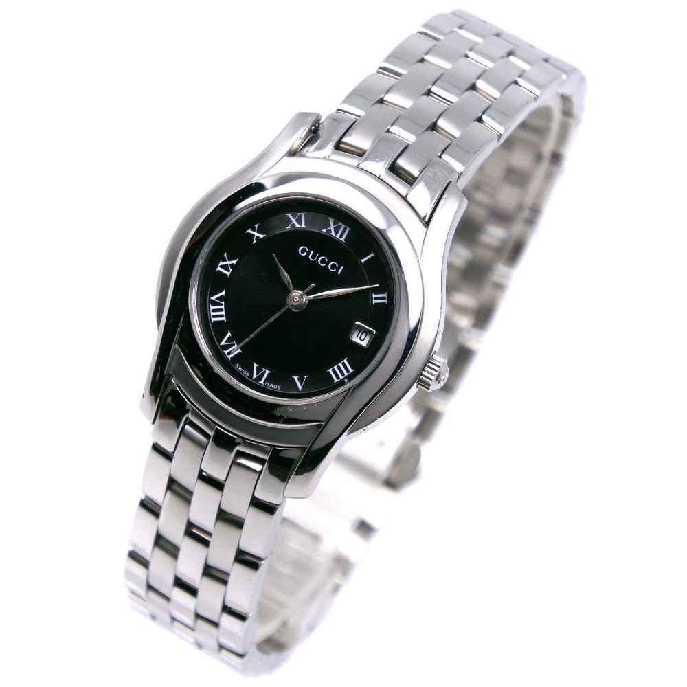 Gucci Gucci 5500L Quartz Watch Stainless Steel Size ONE SIZE - 1 Thumbnail