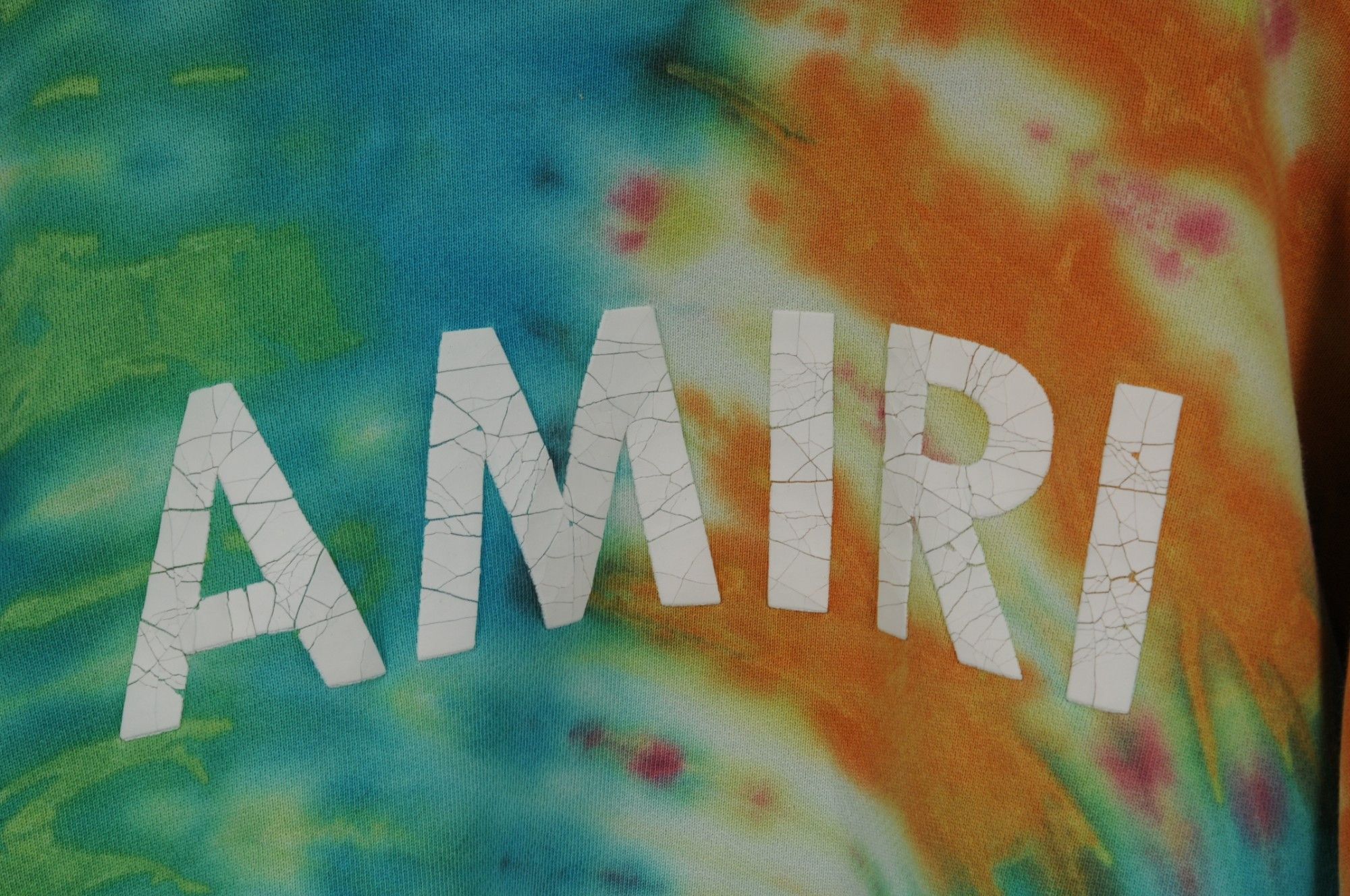 Amiri Tie Dye Logo Sweater Size XS / US 0-2 / IT 36-38 - 3 Thumbnail