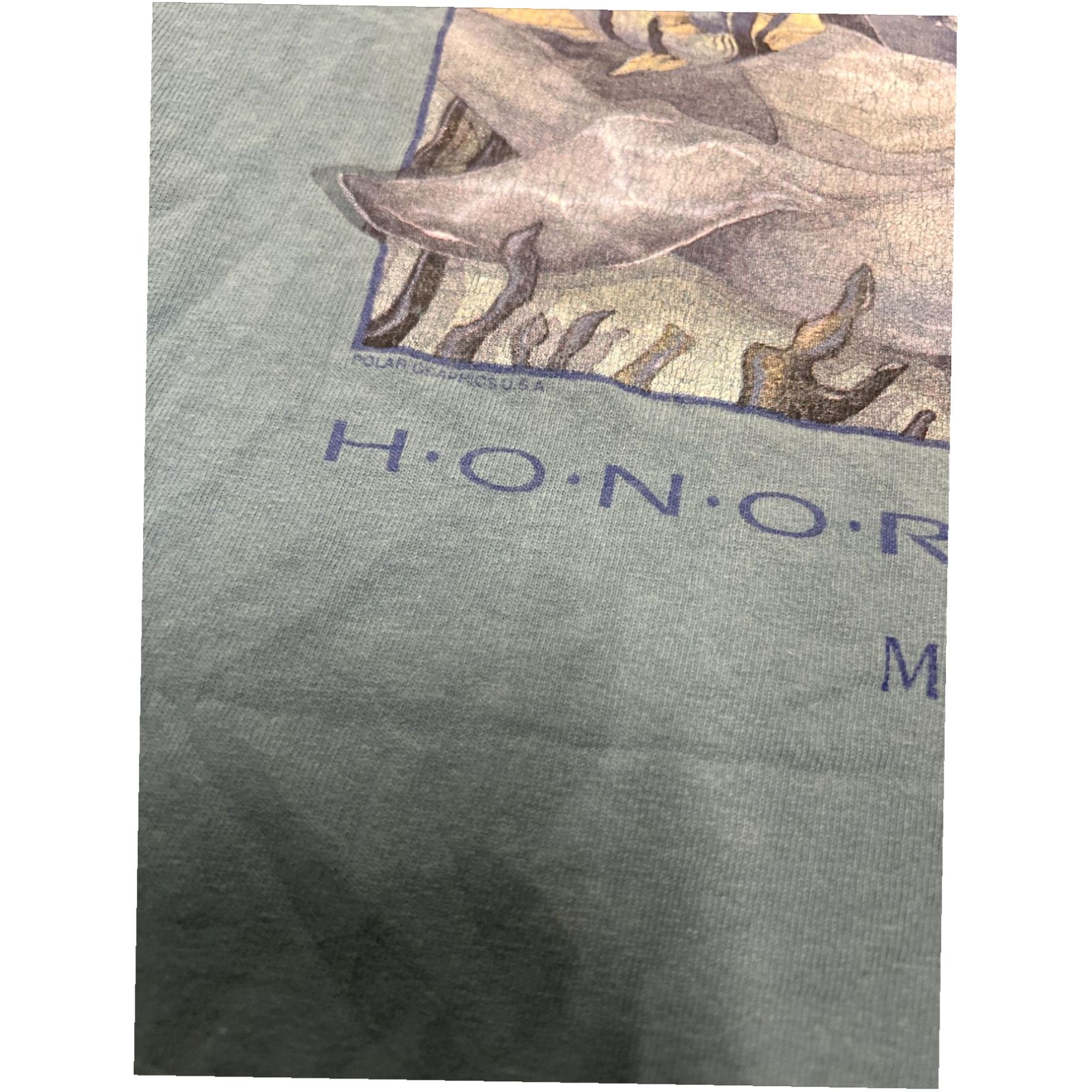 Vintage Vintage Monterey California Size Medium Honor Diversity Whales Fish Turtles Blue Size US M / EU 48-50 / 2 - 4 Thumbnail