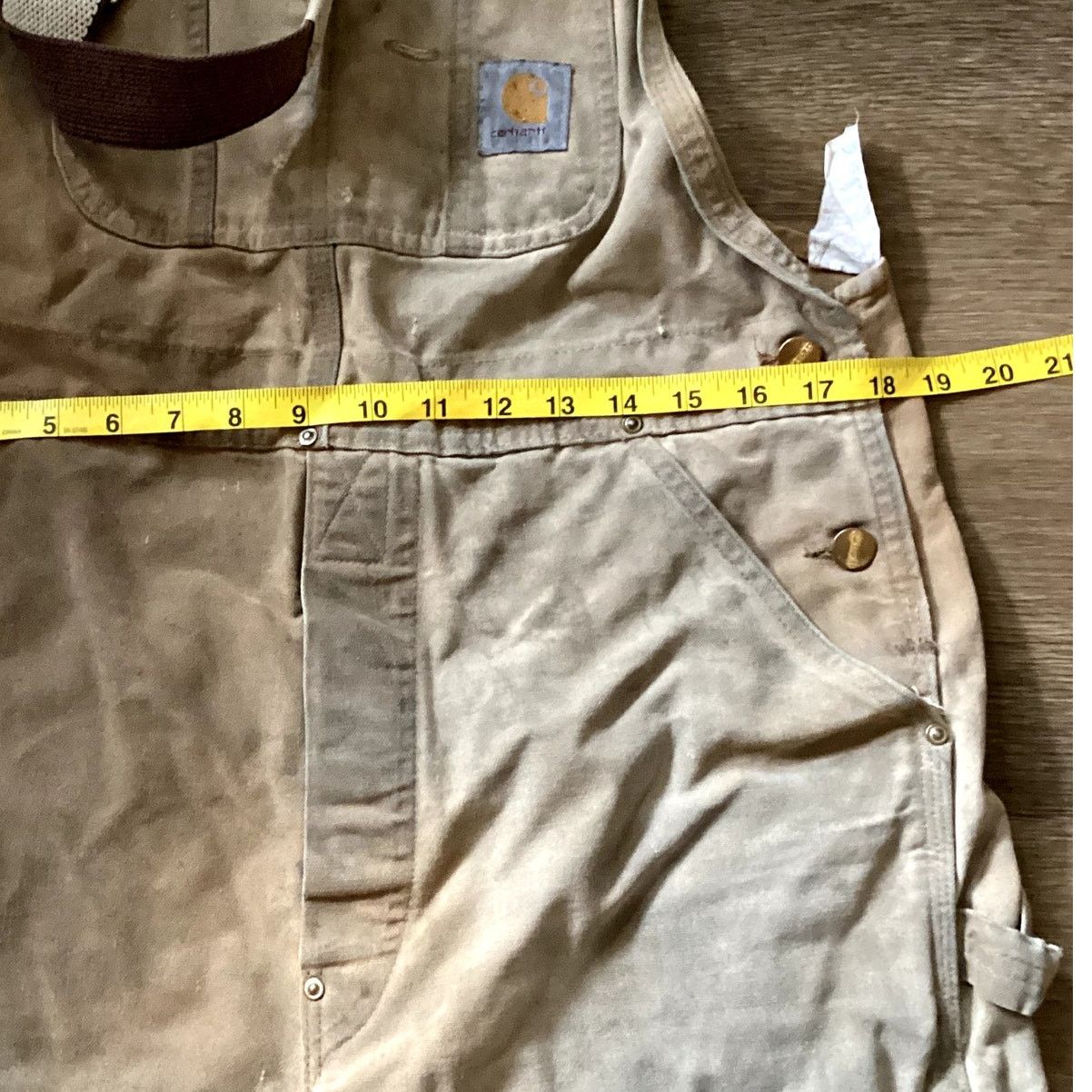 Carhartt Carhartt Double knee Overalls Size US 35 - 5 Thumbnail