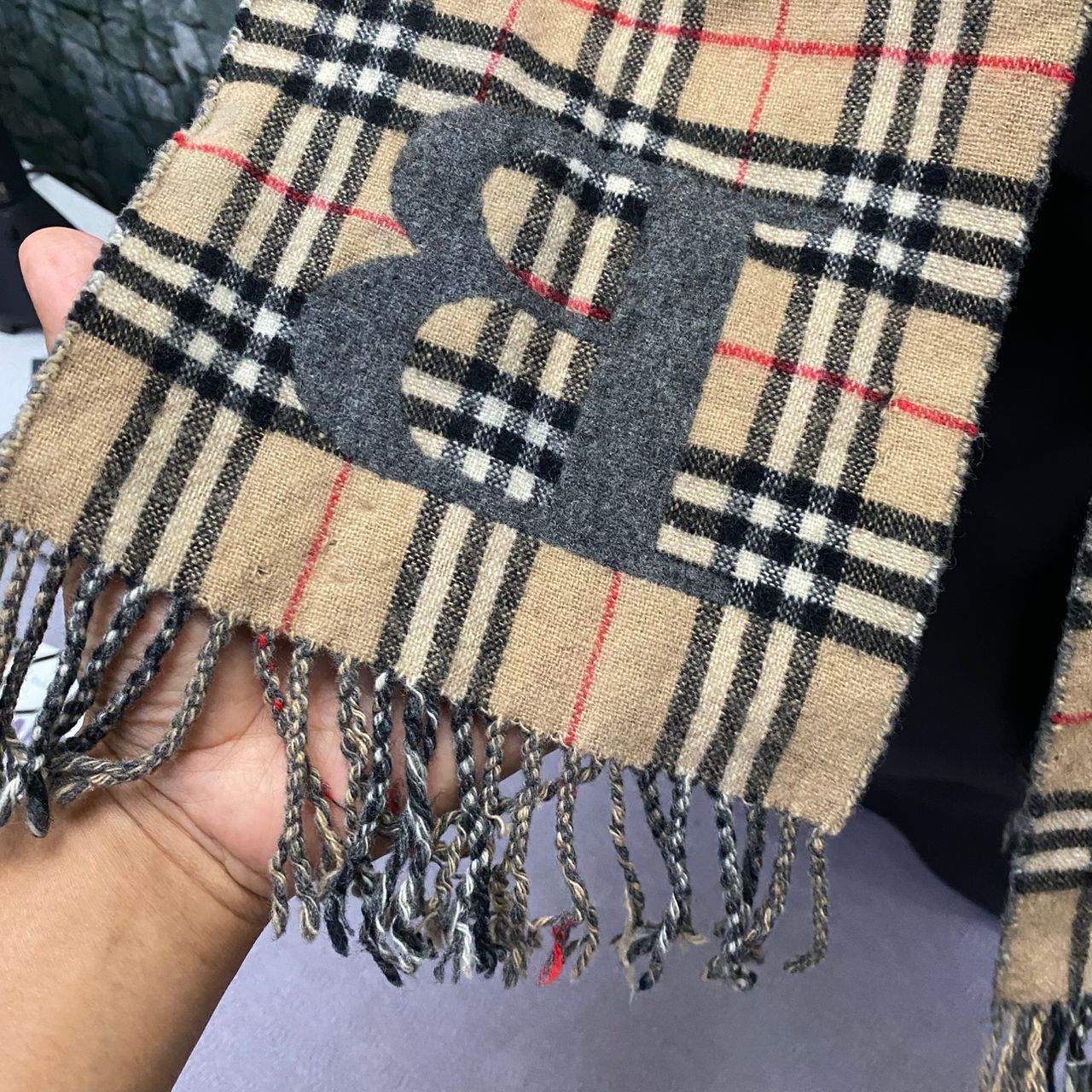 Burberry Prorsum Vintage 90s Burberry Exclusive by Scotland Scarf Size ONE SIZE - 6 Thumbnail