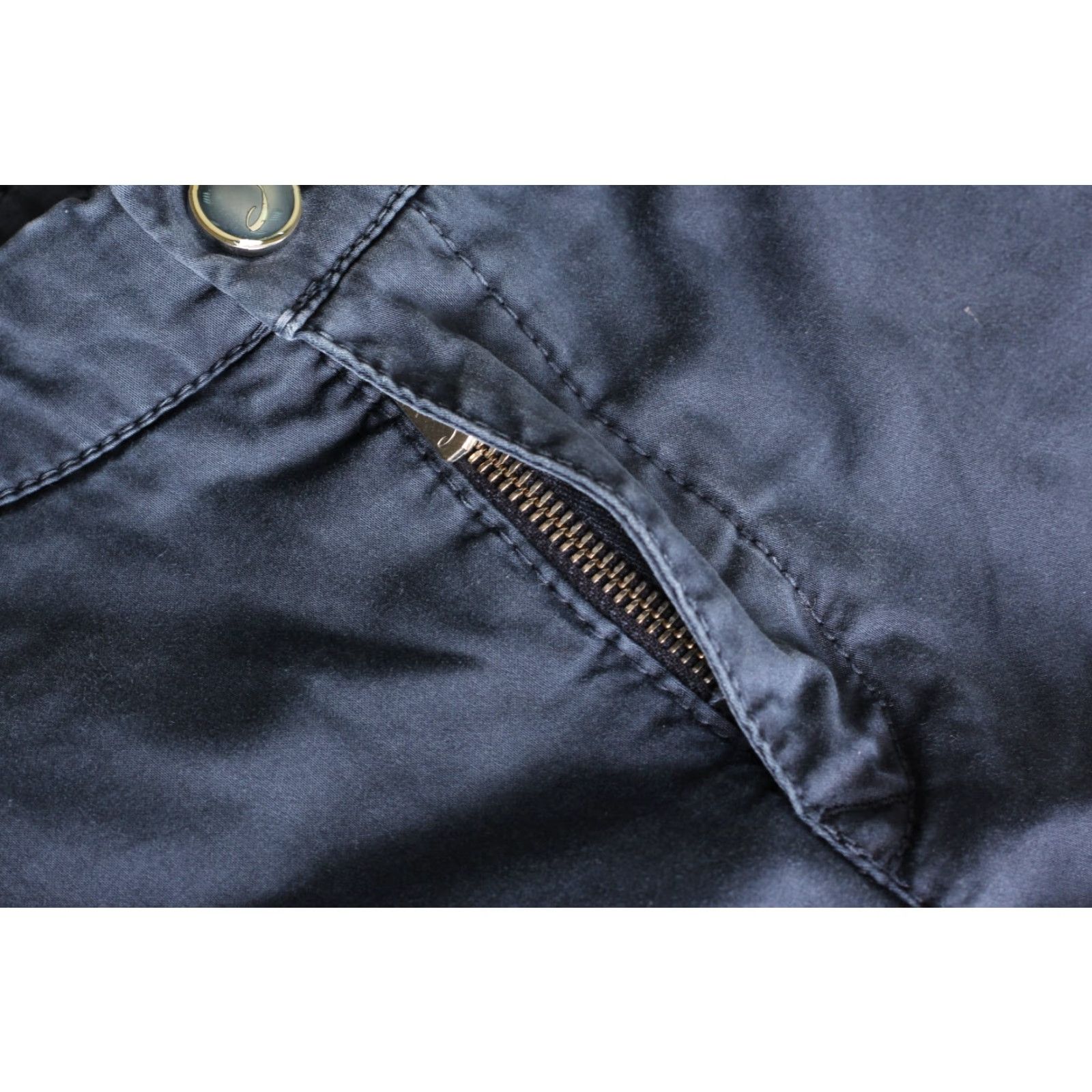 Jacob Cohen JACOB COHEN ACADEMY BOBBY Comfort Stretch Chino Trousers Men 32 Regular Blue Cotton Elastane Slim 30x30 DZ7778 Size US 32 / EU 48 - 4 Thumbnail