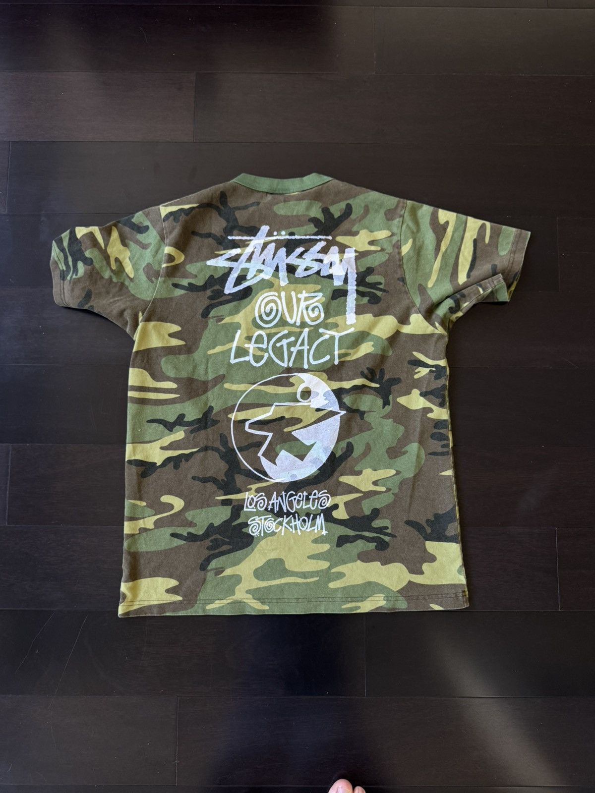Our Legacy × Stussy Stussy x Our Legacy Work Shop Surfman Pigment Dyed Tee Size US S / EU 44-46 / 1 - 2 Thumbnail