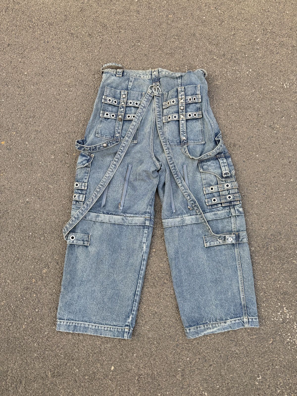 Balenciaga Balenciaga Baggy Raver Jeans Blue Sz33 Size US 33 - 6 Thumbnail