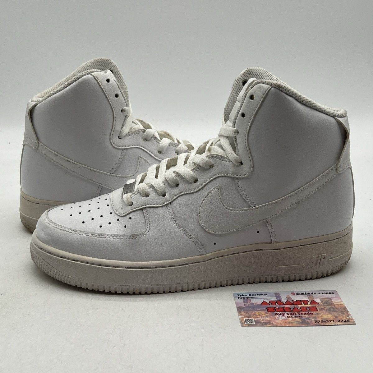 Nike Air Force 1 high white Size US 10 / EU 43 - 1 Thumbnail