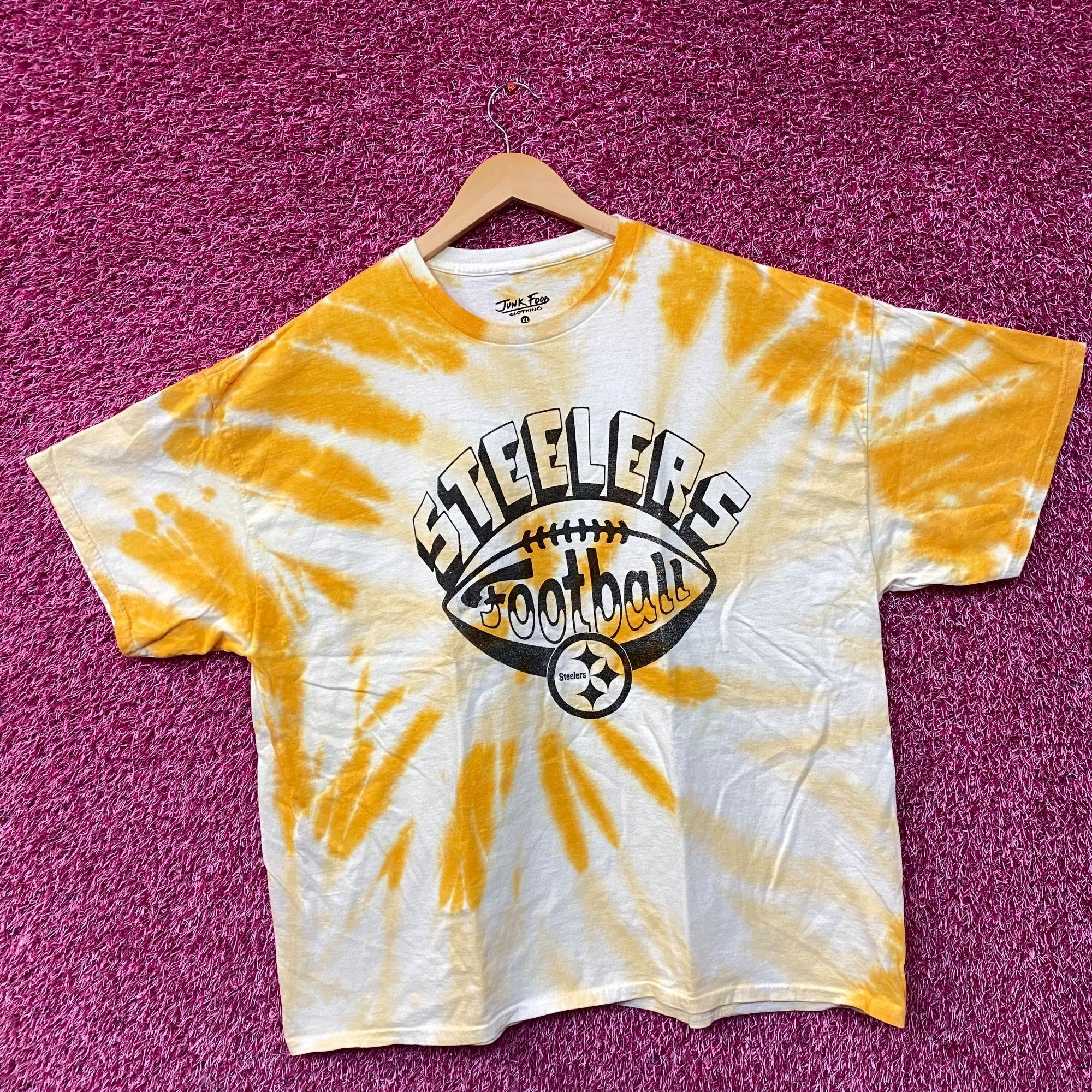 Junk Food Junk Food Pittsburgh Steelers Football Tie Dye T-Shirt XL Size US XL / EU 56 / 4 - 3 Thumbnail
