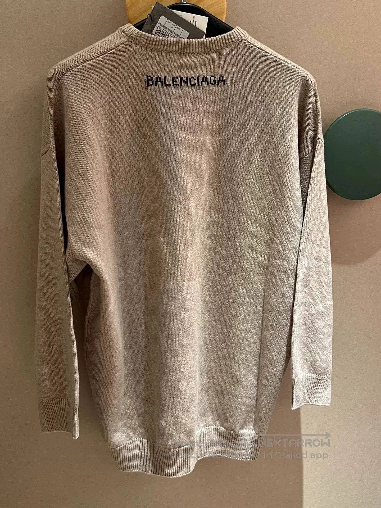 Balenciaga Balenciaga Logo Cashmere Sweater for Women. Size S / US 4 / IT 40 - 2 Thumbnail