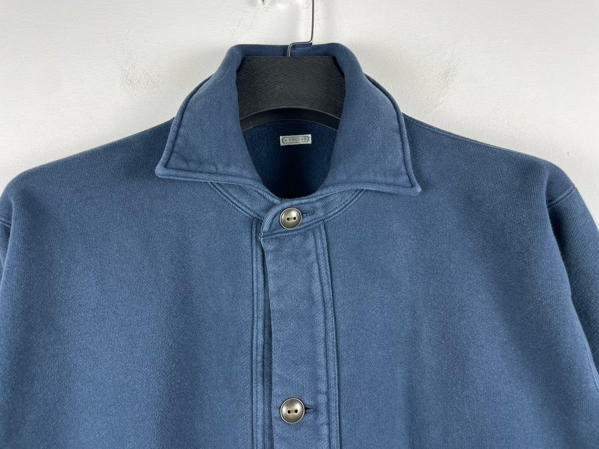 A.PRESSE A.Presse x Biotop Vintage Sweat Cardigan Size US M / EU 48-50 / 2 - 7 Thumbnail
