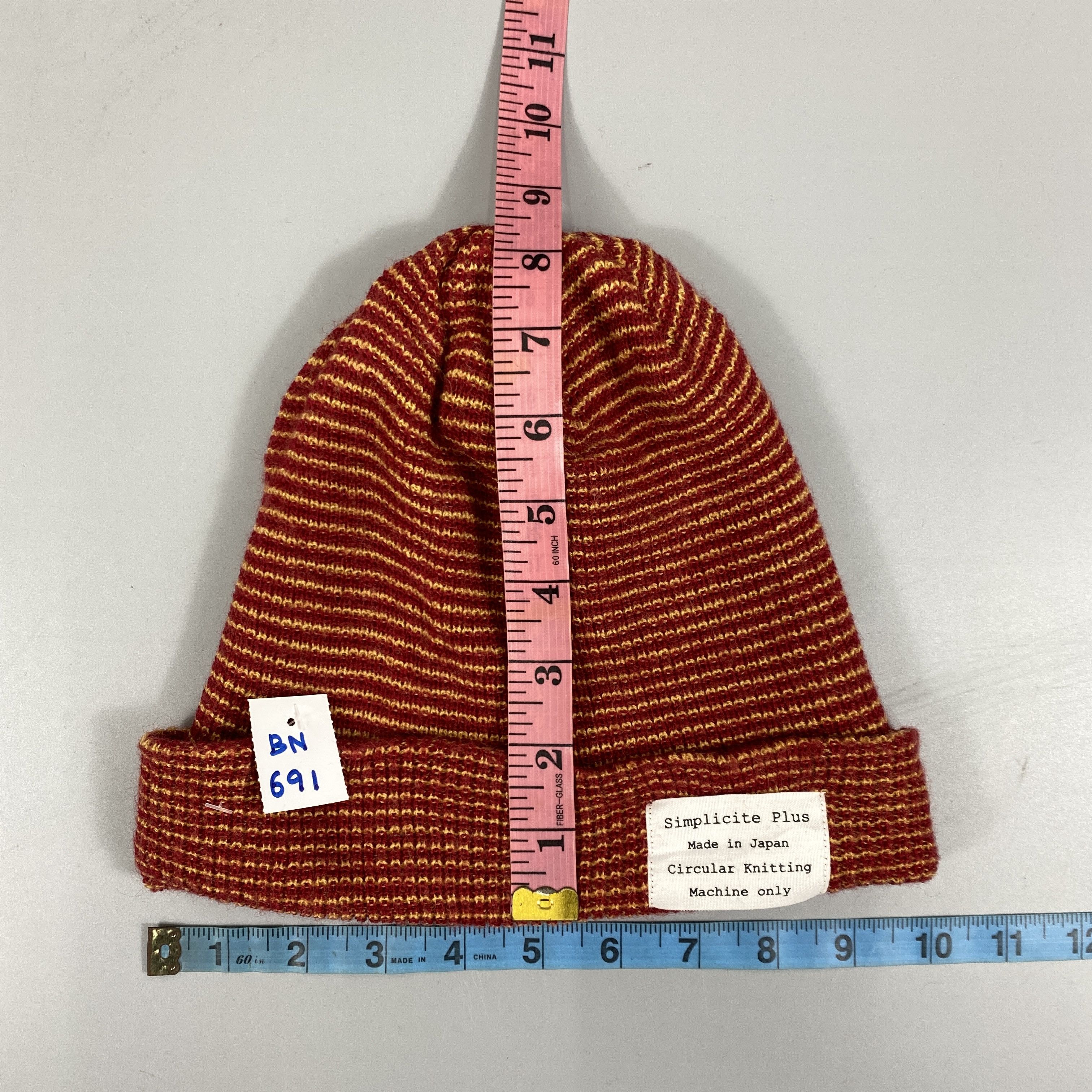 Japanese Brand Simplicite Plus Made in Japan Circular Knitting -BN691 Size ONE SIZE - 5 Thumbnail