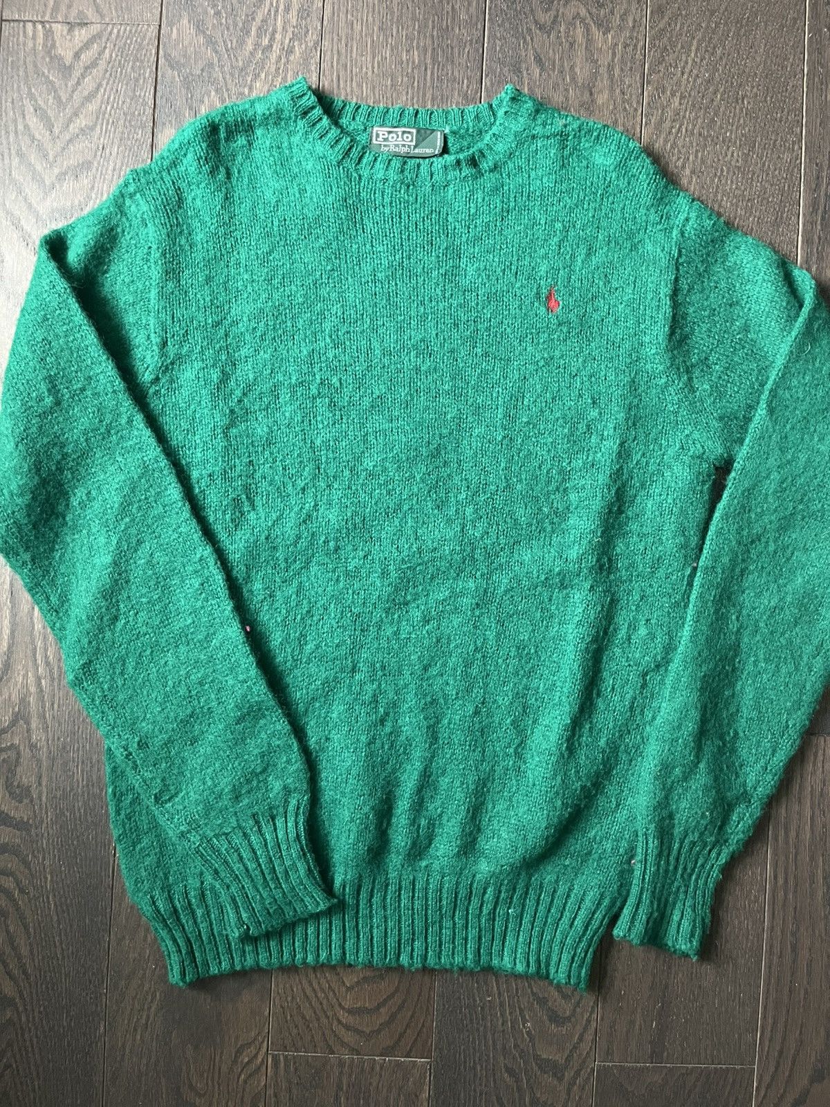Polo Ralph Lauren Polo Ralph Lauren 100% Wool Sweater Size L / US 10 / IT 46 - 1 Thumbnail