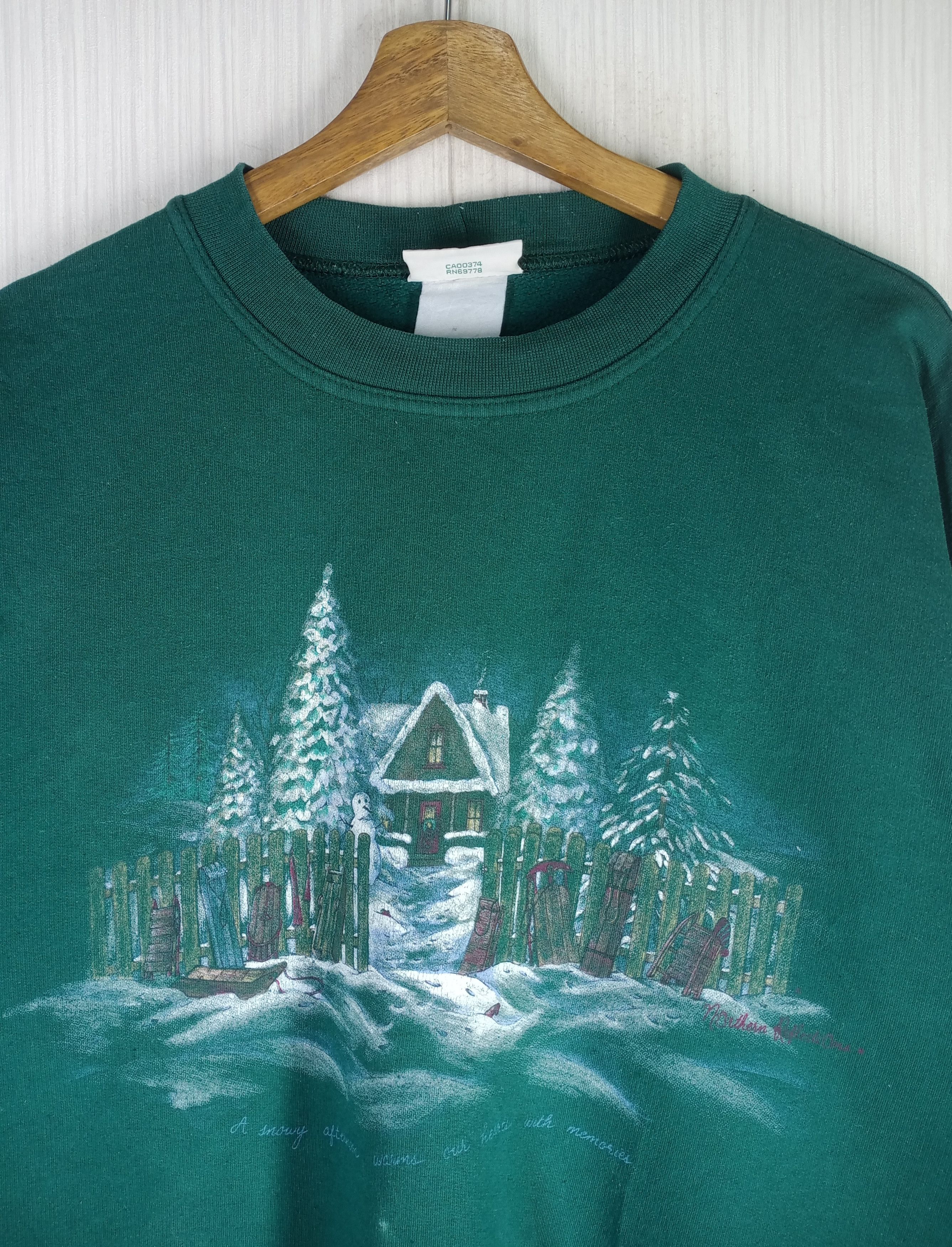 Vintage Rare Vintage Northern Reflection Crewneck Sweatshirt Size US L / EU 52-54 / 3 - 3 Thumbnail