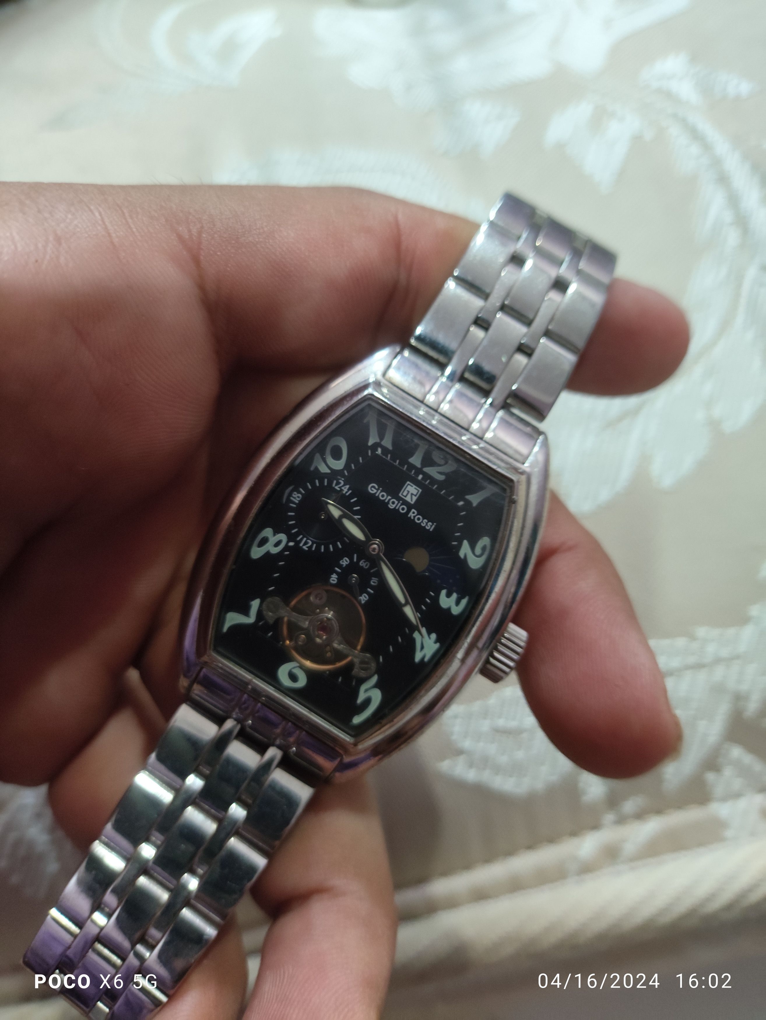 Japanese Brand × Vintage Vintage Luxury Automatic GIORGIO ROSSI (GR0008) JAPAN WATCH Size ONE SIZE - 7 Thumbnail