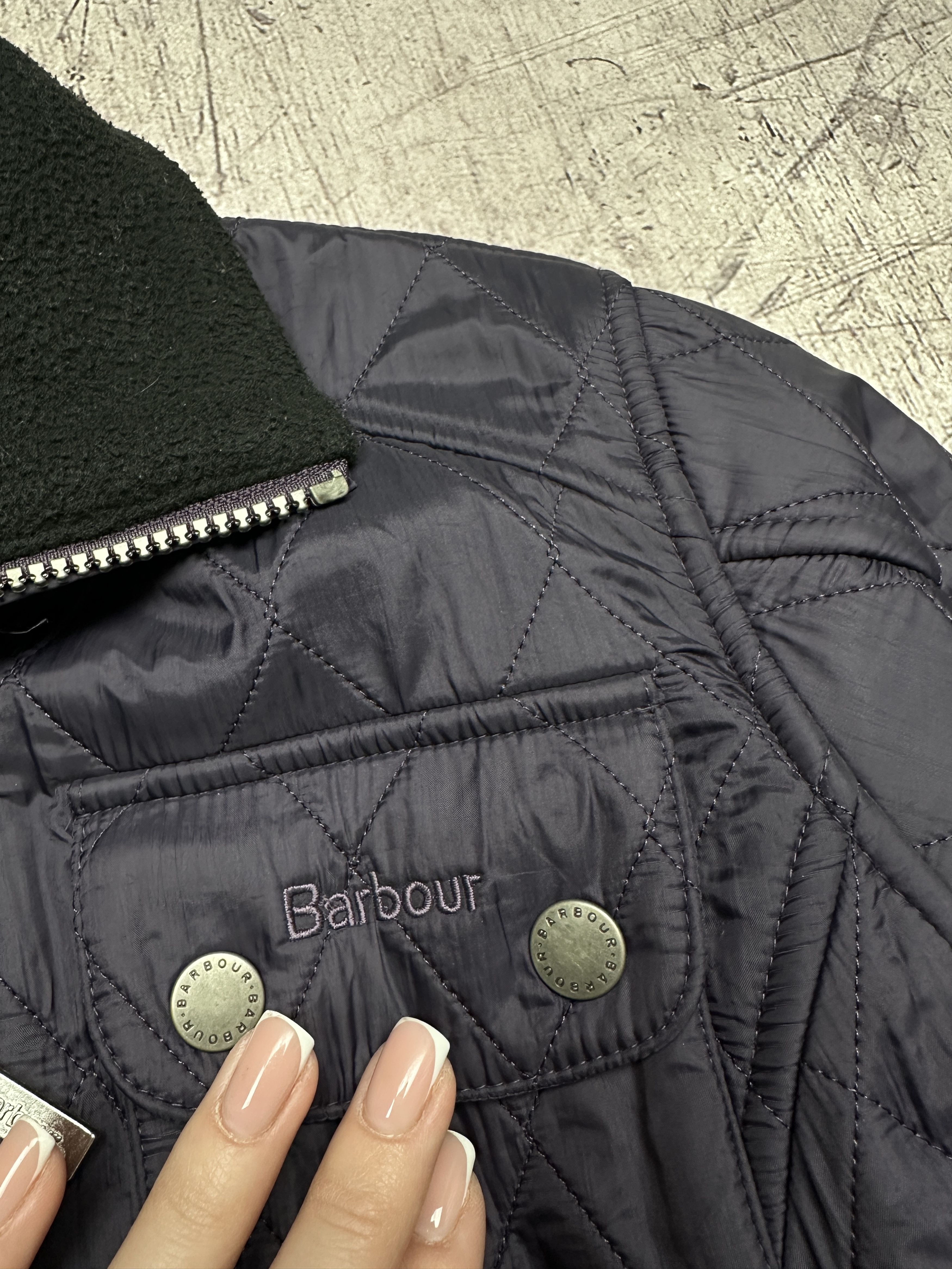 Barbour Barbour International Vintage Womens Trials Quilted Jacket Size L / US 10 / IT 46 - 3 Thumbnail
