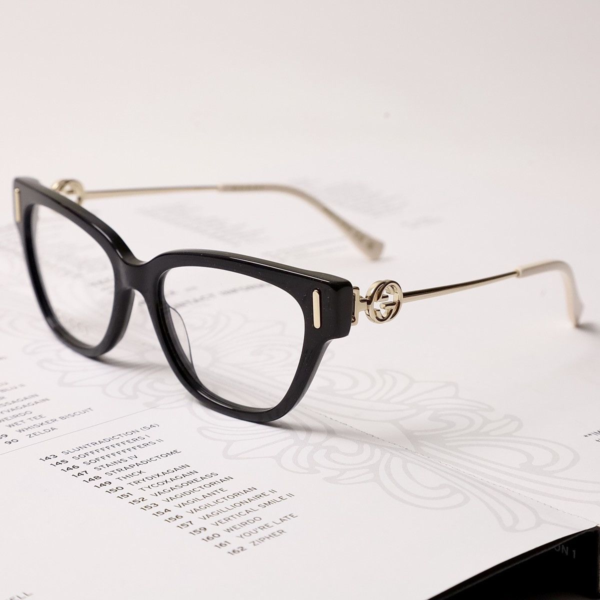 Gucci GUCCI GG1205O 001 GLASSES Size ONE SIZE - 2 Thumbnail