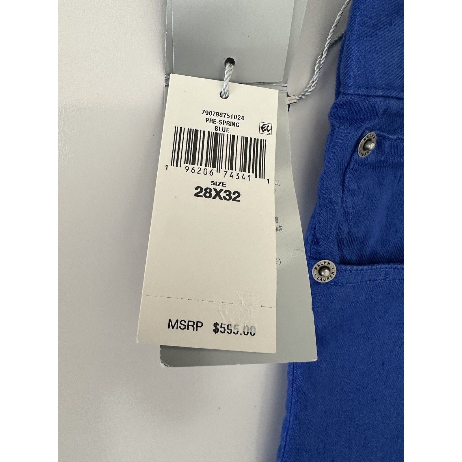 Ralph Lauren Purple Label Ralph Lauren Purple Label Men's Blue Jeans 28x32 Size US 28 / EU 44 - 11 Thumbnail