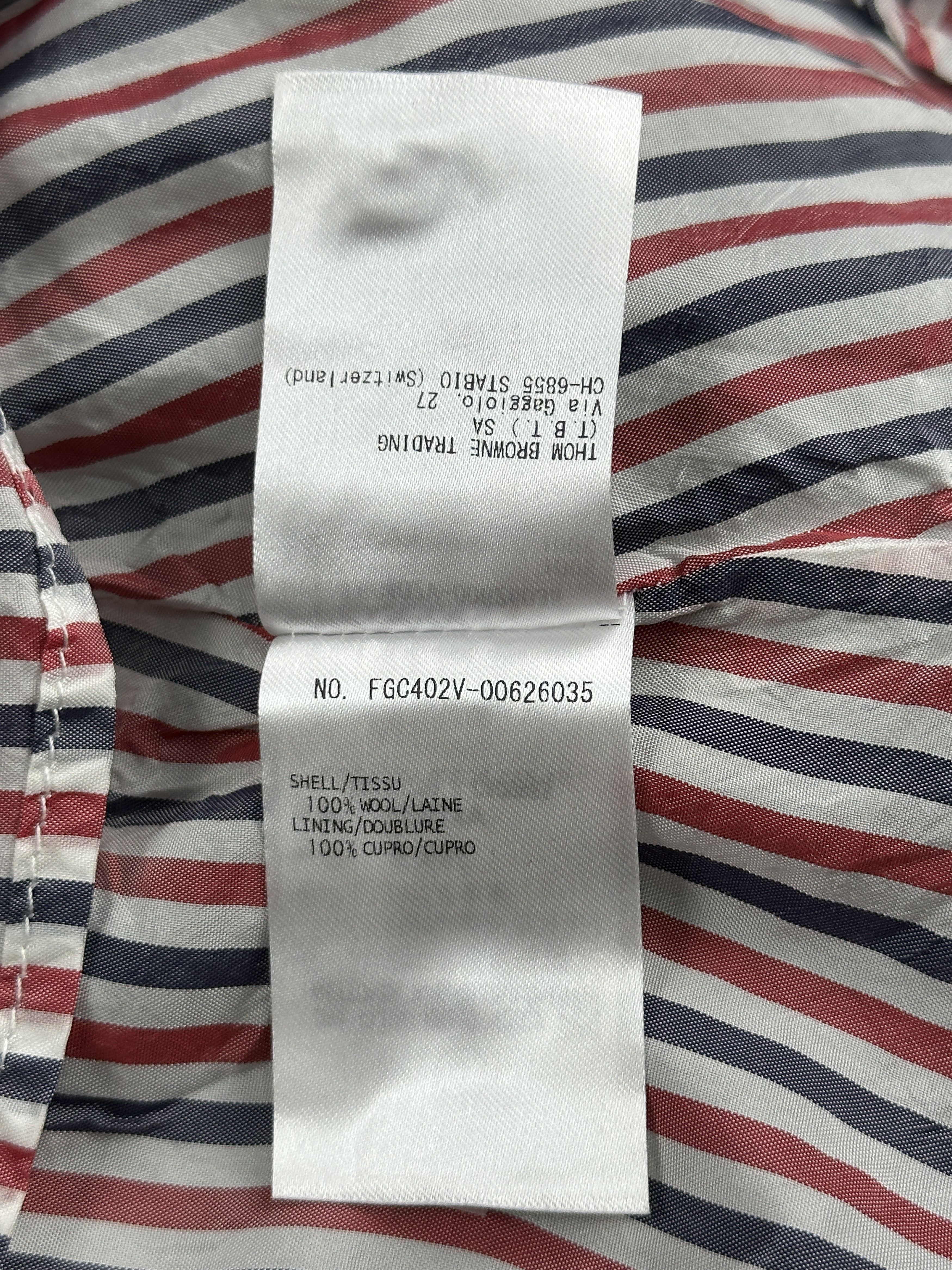 Thom Browne RWB Tab Pleated Mini Skirt Size 27" / US 4 / IT 40 - 14 Thumbnail