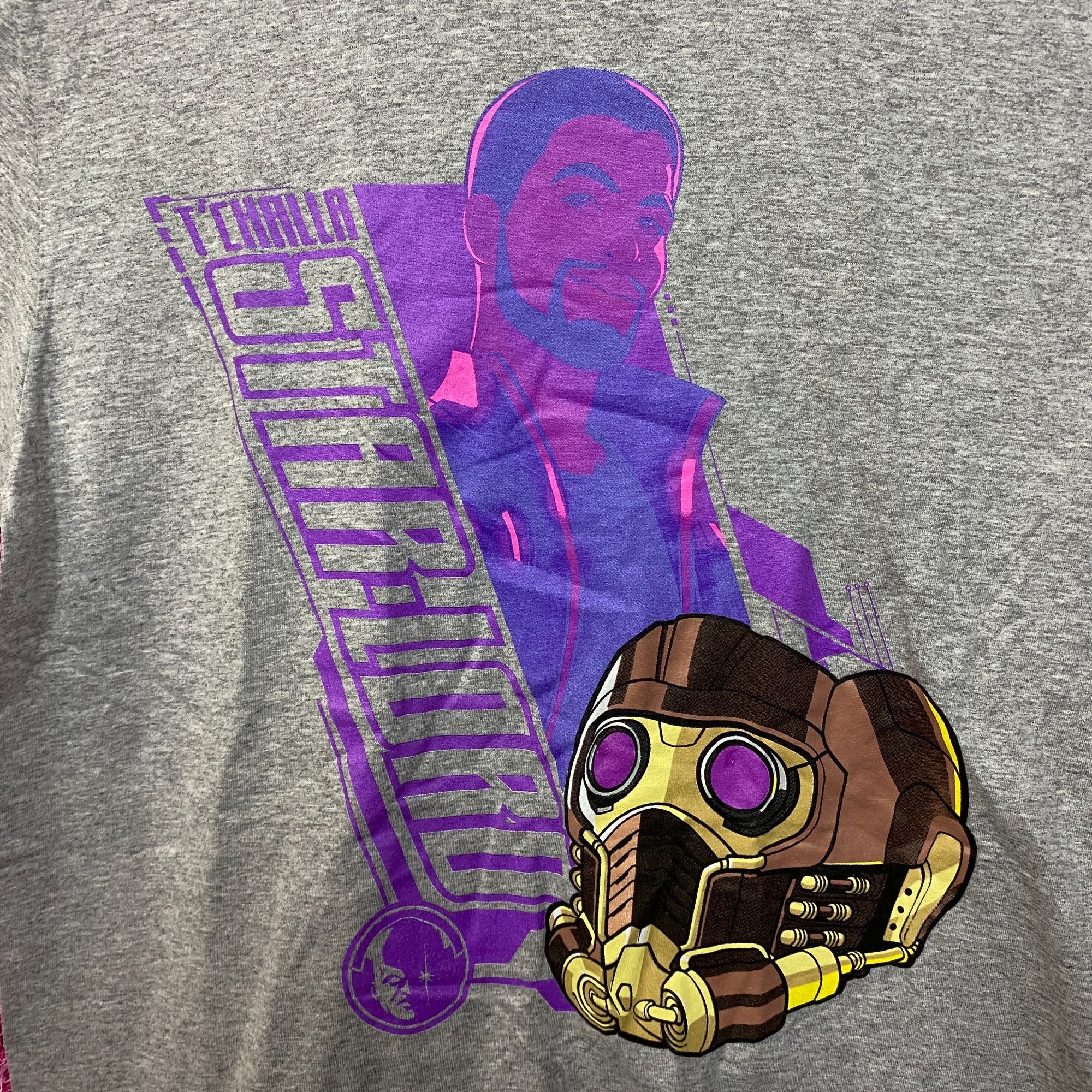 Marvel Comics What If... T'Challa Became a Star-Lord? Tshirt size medium Size US M / EU 48-50 / 2 - 2 Thumbnail