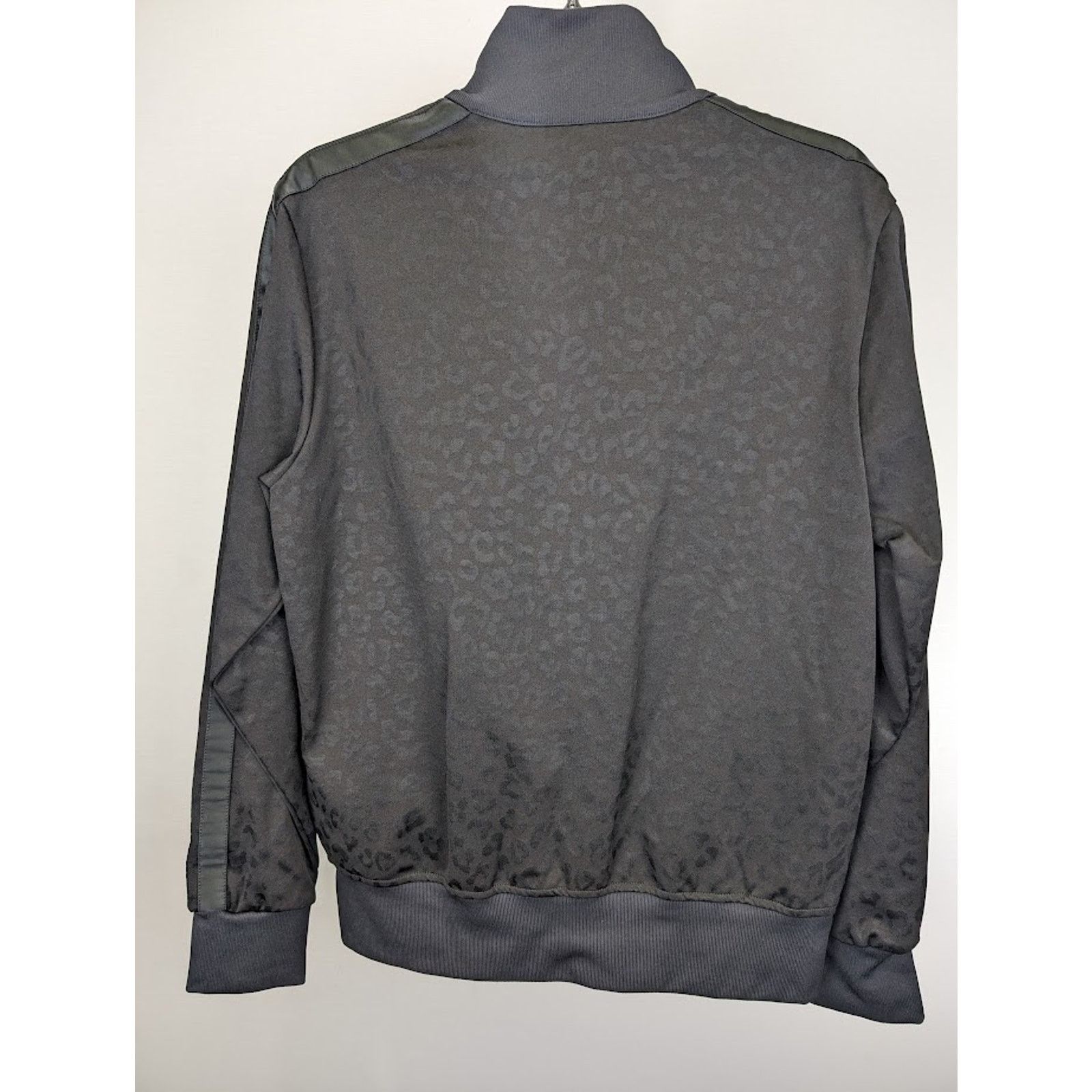 Palm Angels o1rshd1 Tuxedo Leopard Track Jacket in Black White Size US L / EU 52-54 / 3 - 14 Thumbnail