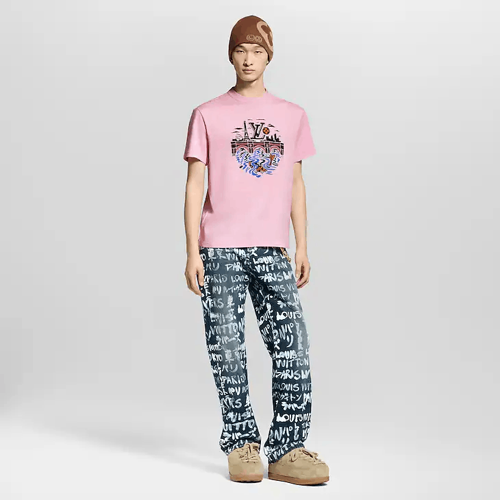 Louis Vuitton Graphic T-Shirt Size US M / EU 48-50 / 2 - 4 Thumbnail