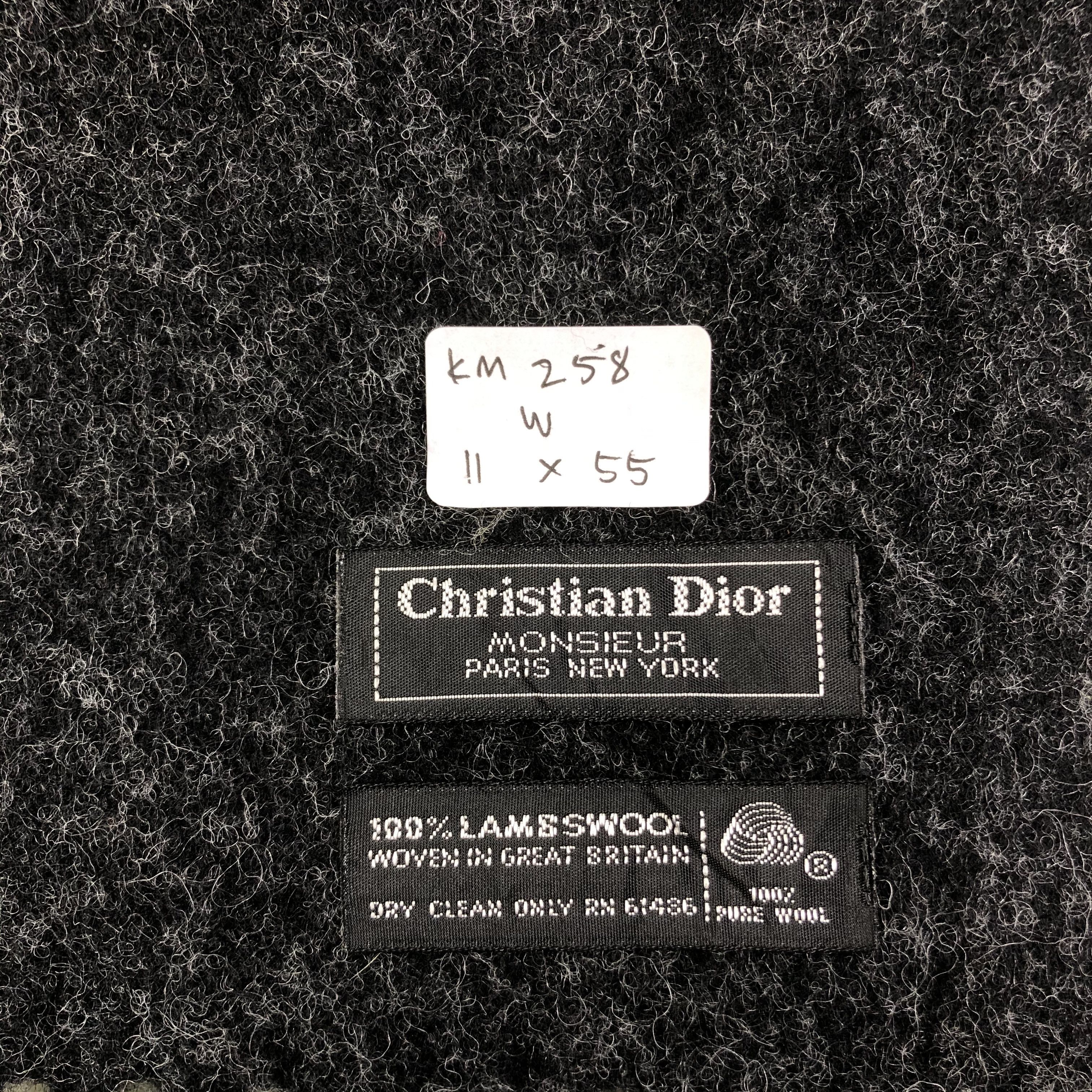 Vintage Christian Dior Monsieur Scarf / Muffler / Neckwear - KM258 Size ONE SIZE - 5 Thumbnail