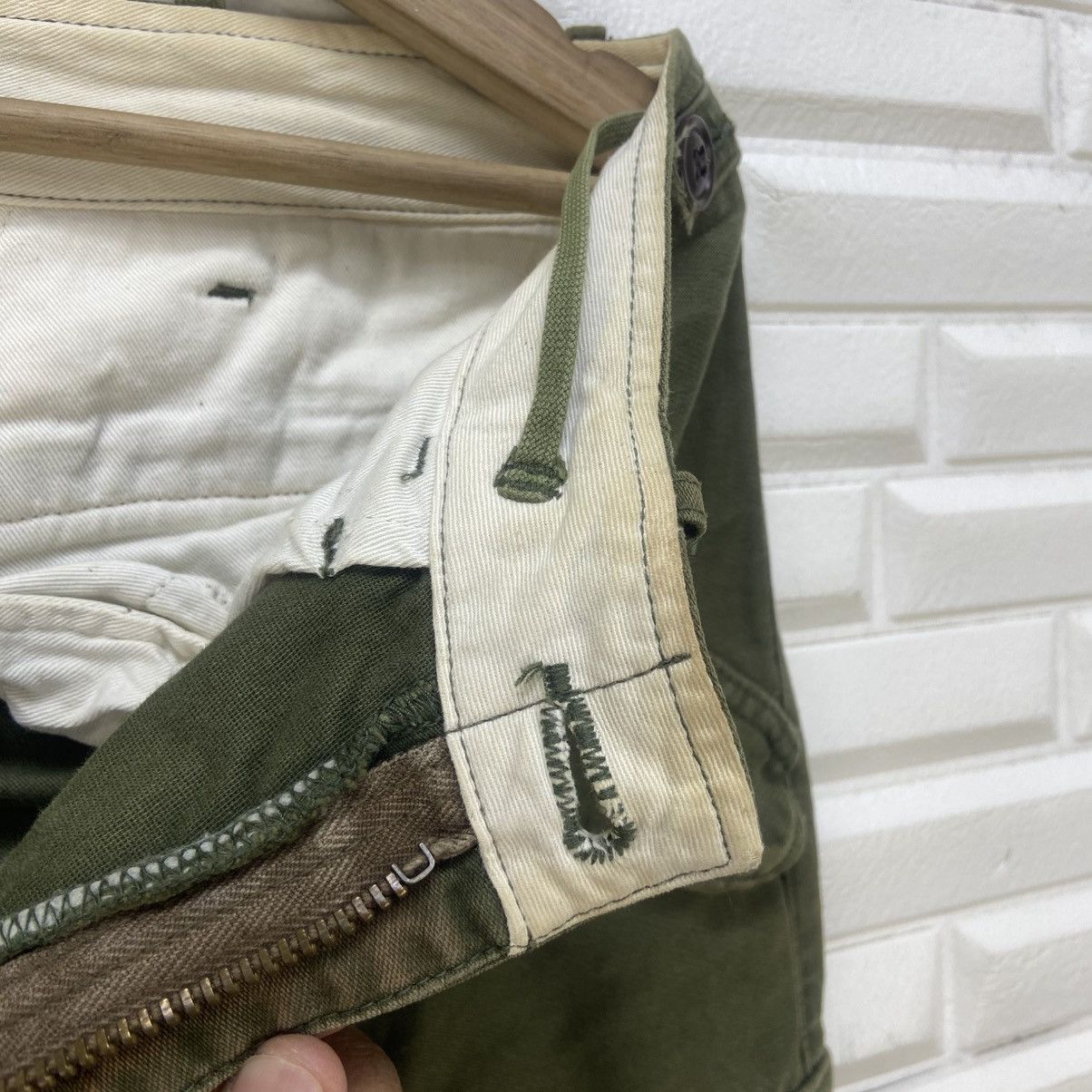 KOJIMA GENES Military Issue M-65 Parachute Bondage Cargo Trousers Size US 31 - 22 Thumbnail