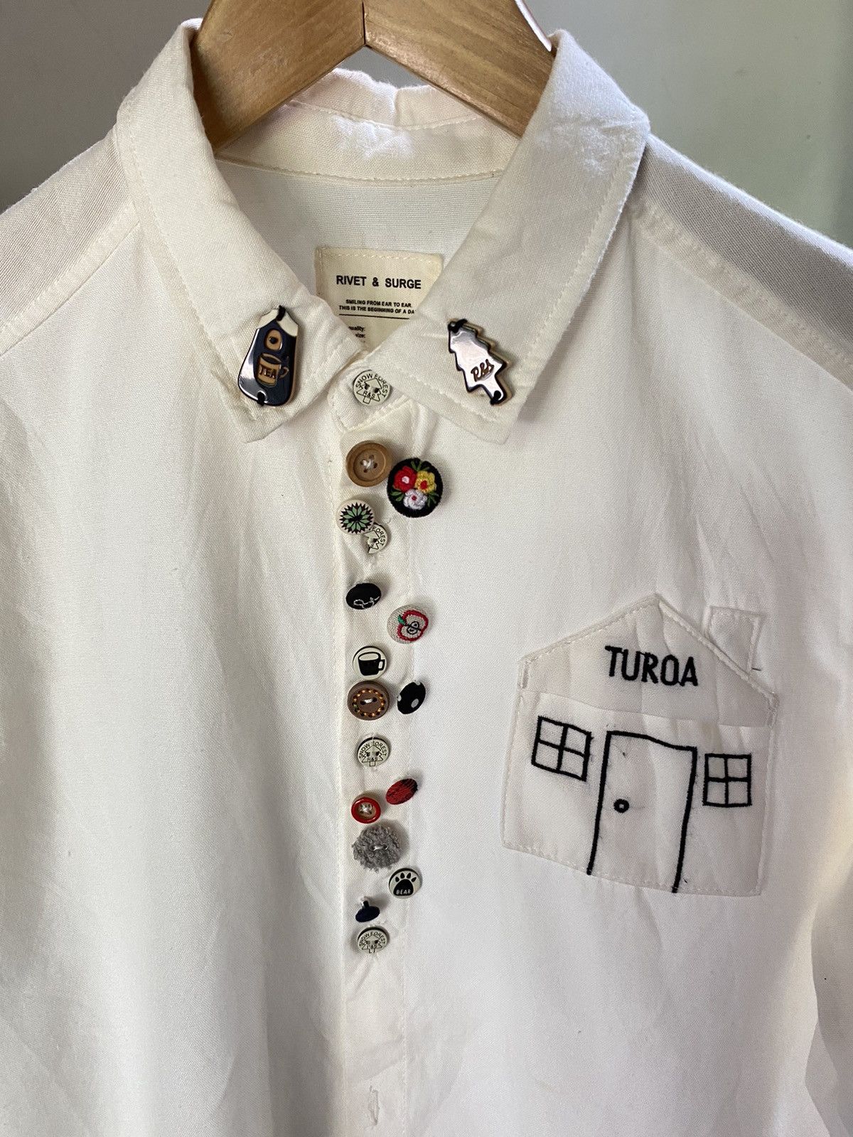Designer × Japanese Brand RIVET & SURGE shirt Size US M / EU 48-50 / 2 - 14 Thumbnail