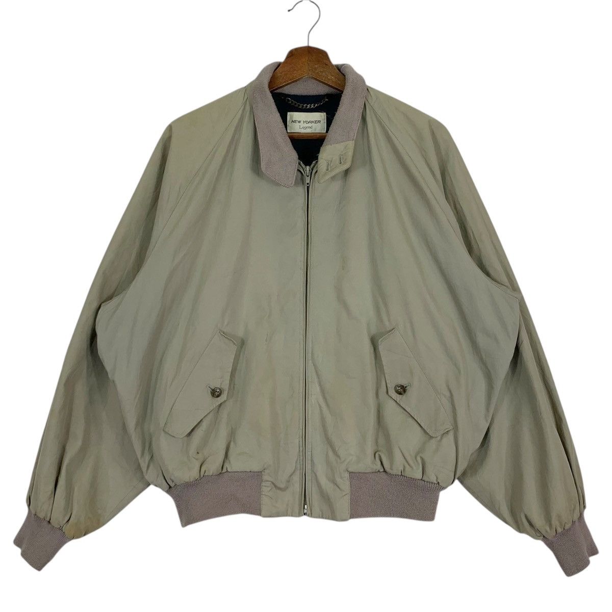Japanese Brand Vintage New Yorker Legend Full Zipper Jacket Size US L / EU 52-54 / 3 - 1 Thumbnail