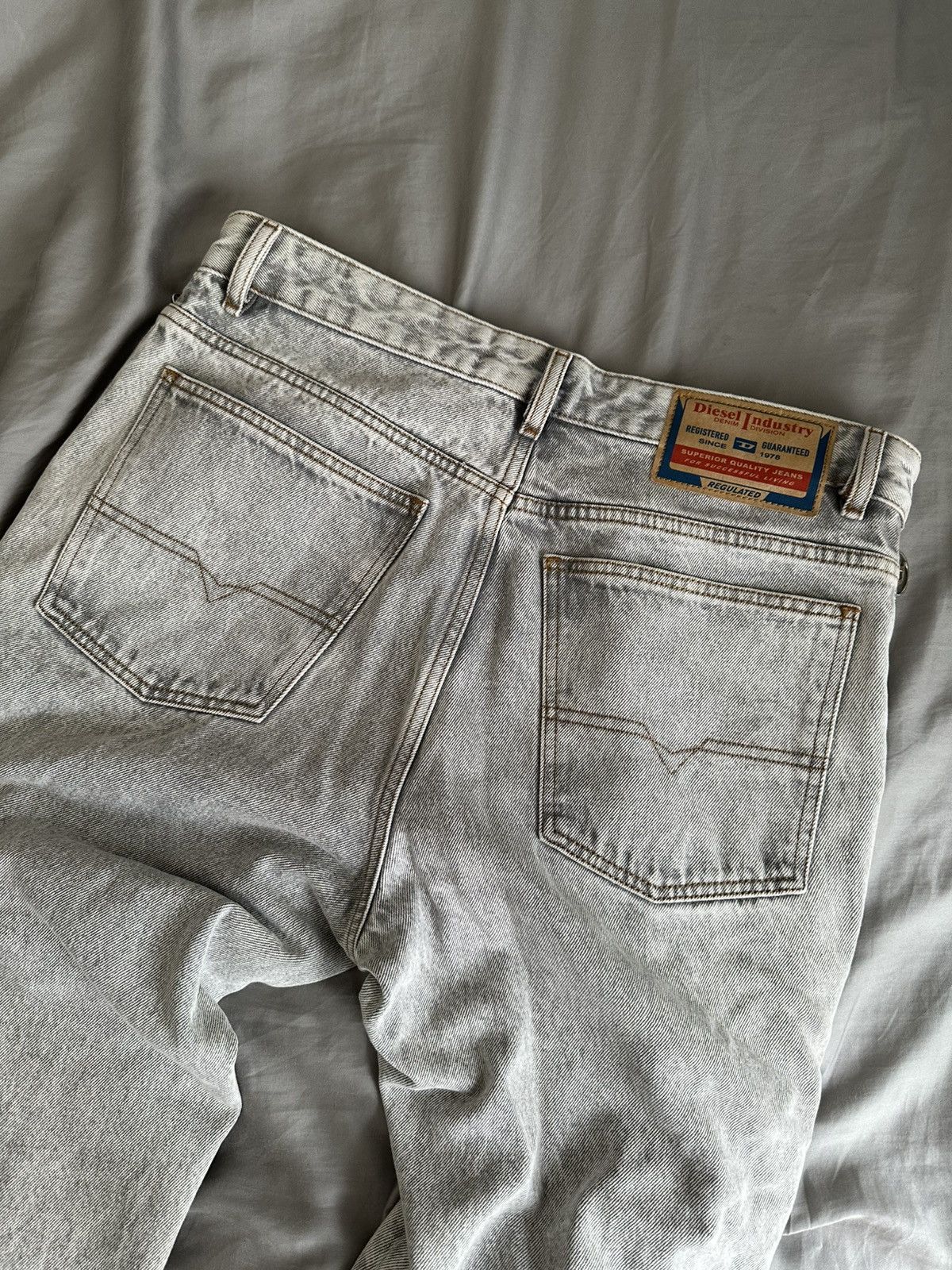 Diesel Diesel Side Double Zipper Jeans Size US 34 / EU 50 - 6 Thumbnail