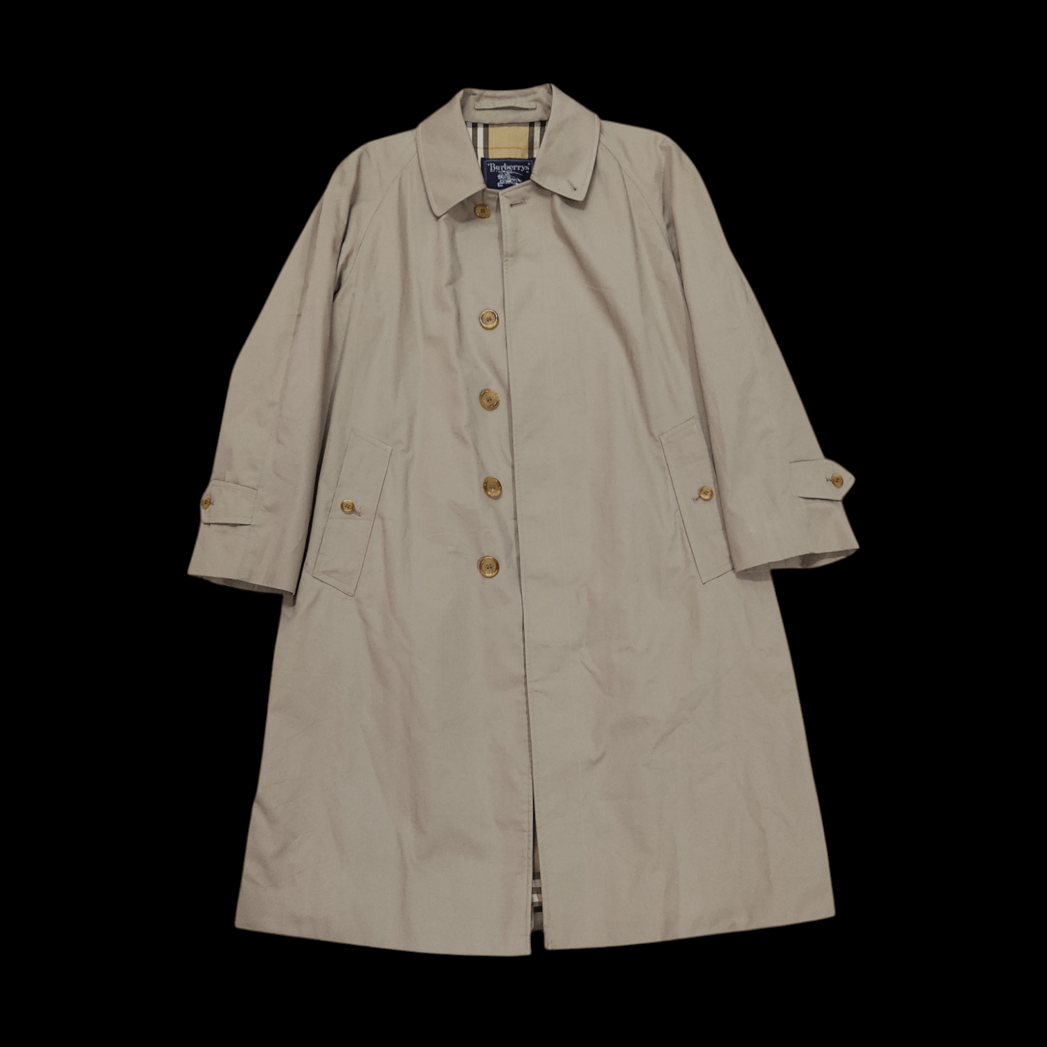 Burberry Vintage Classic Burberrys' Nova Check Lining Trench Coat Size US M / EU 48-50 / 2 - 3 Thumbnail