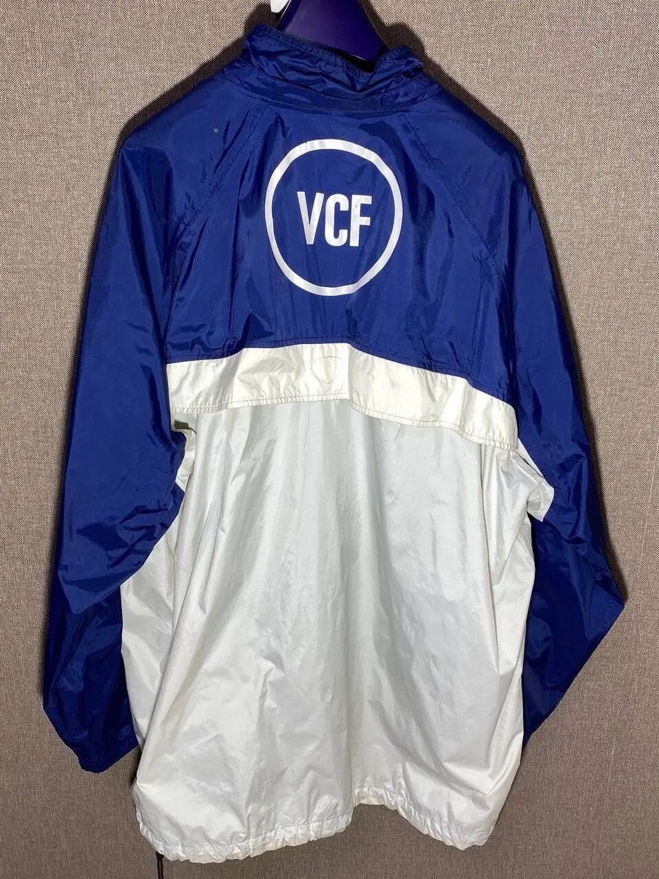 Nike 90s Vintage Nike Team x Valencia CF Mestalla Light Jacket Size US XXL / EU 58 / 5 - 5 Thumbnail