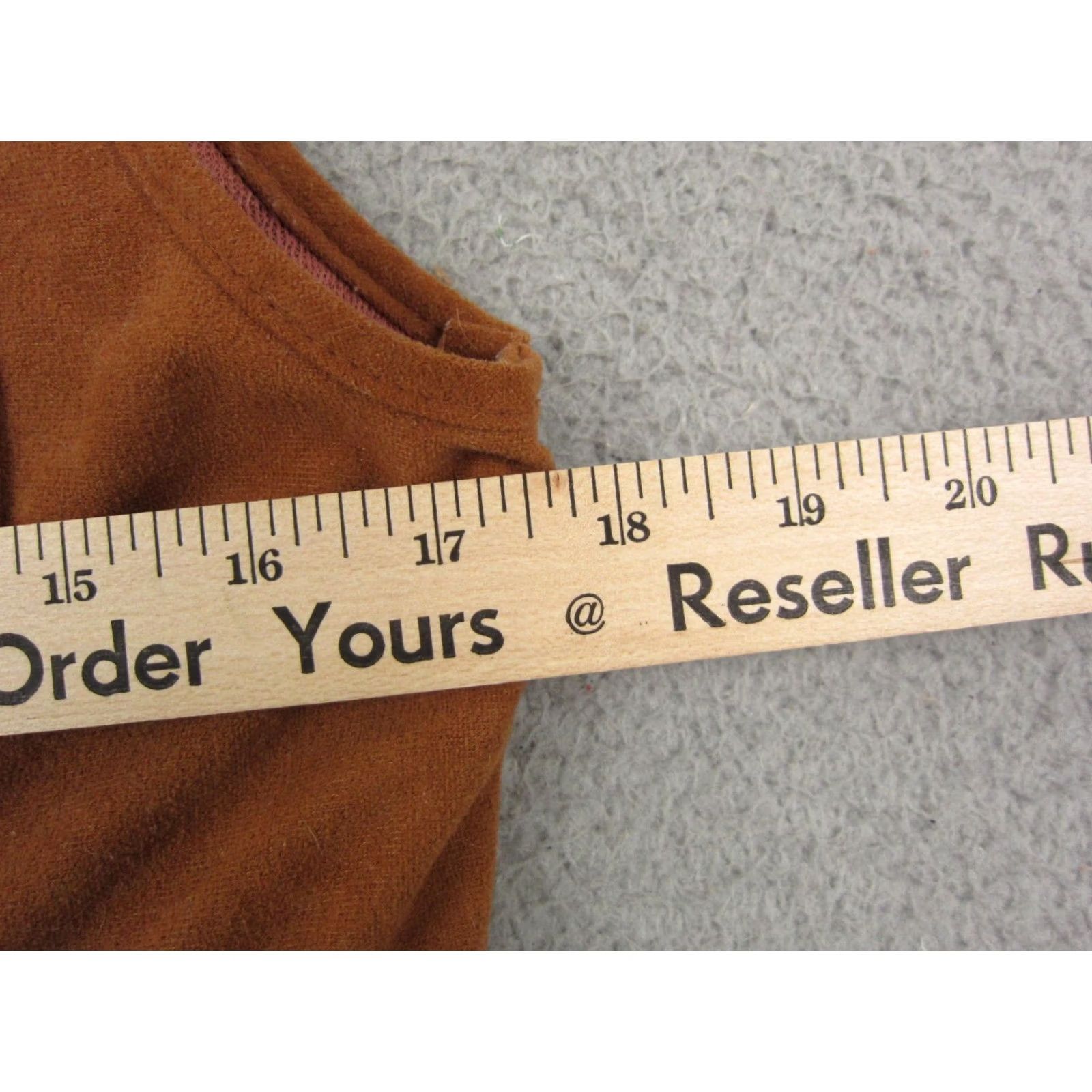 Vintage VINTAGE Joyce Vest Teens 9-10 Brown Button Front Western 60s Made in USA Size M / US 6-8 / IT 42-44 - 6 Thumbnail