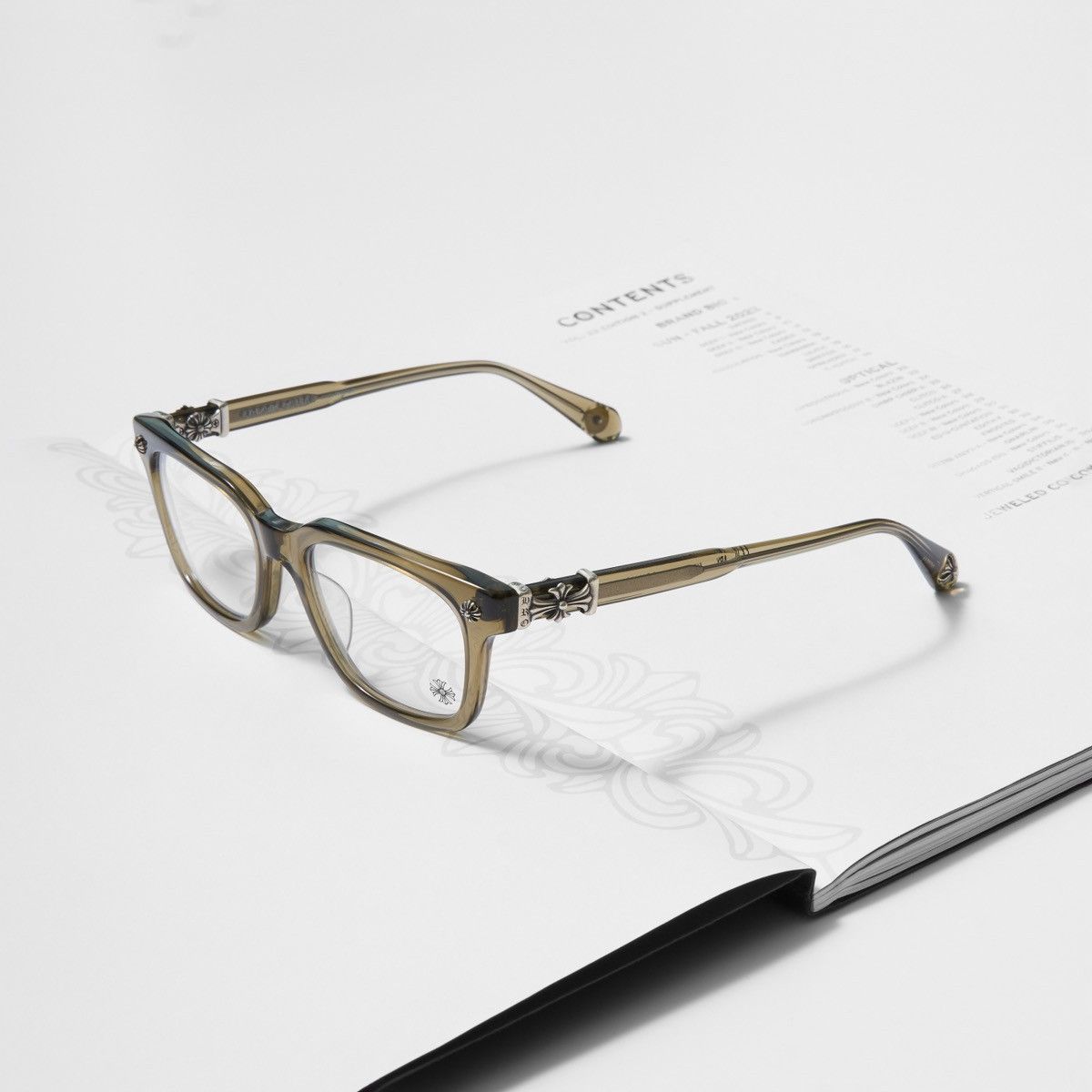 Chrome Hearts CHROME HEARTS COX UCKER ARMY GLASSES Size ONE SIZE - 1 Thumbnail
