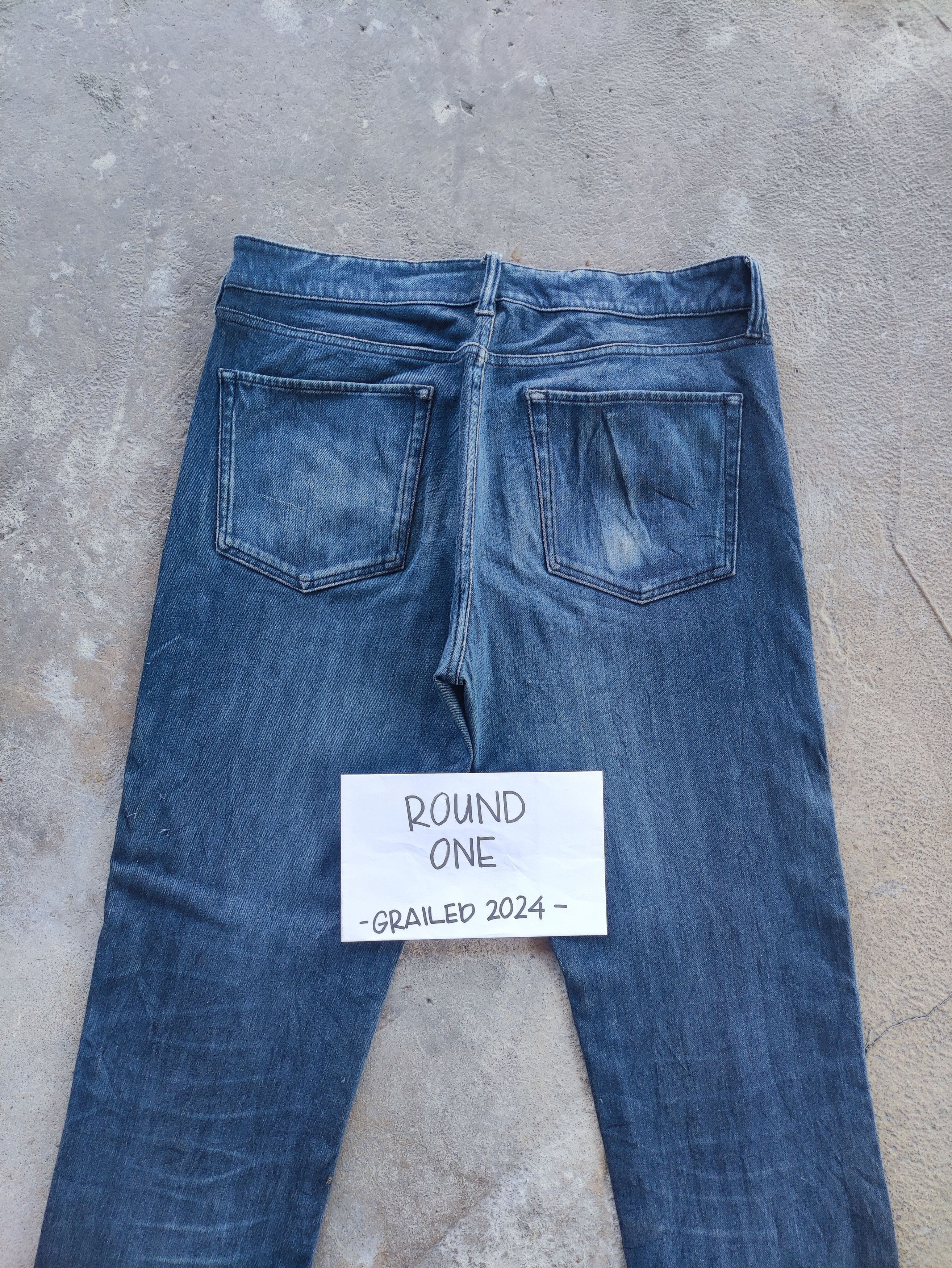 Global Work × Japanese Brand × Jean W36 Vintage Global Work Brand Distress Faded Denim Pants Size US 36 / EU 52 - 12 Thumbnail