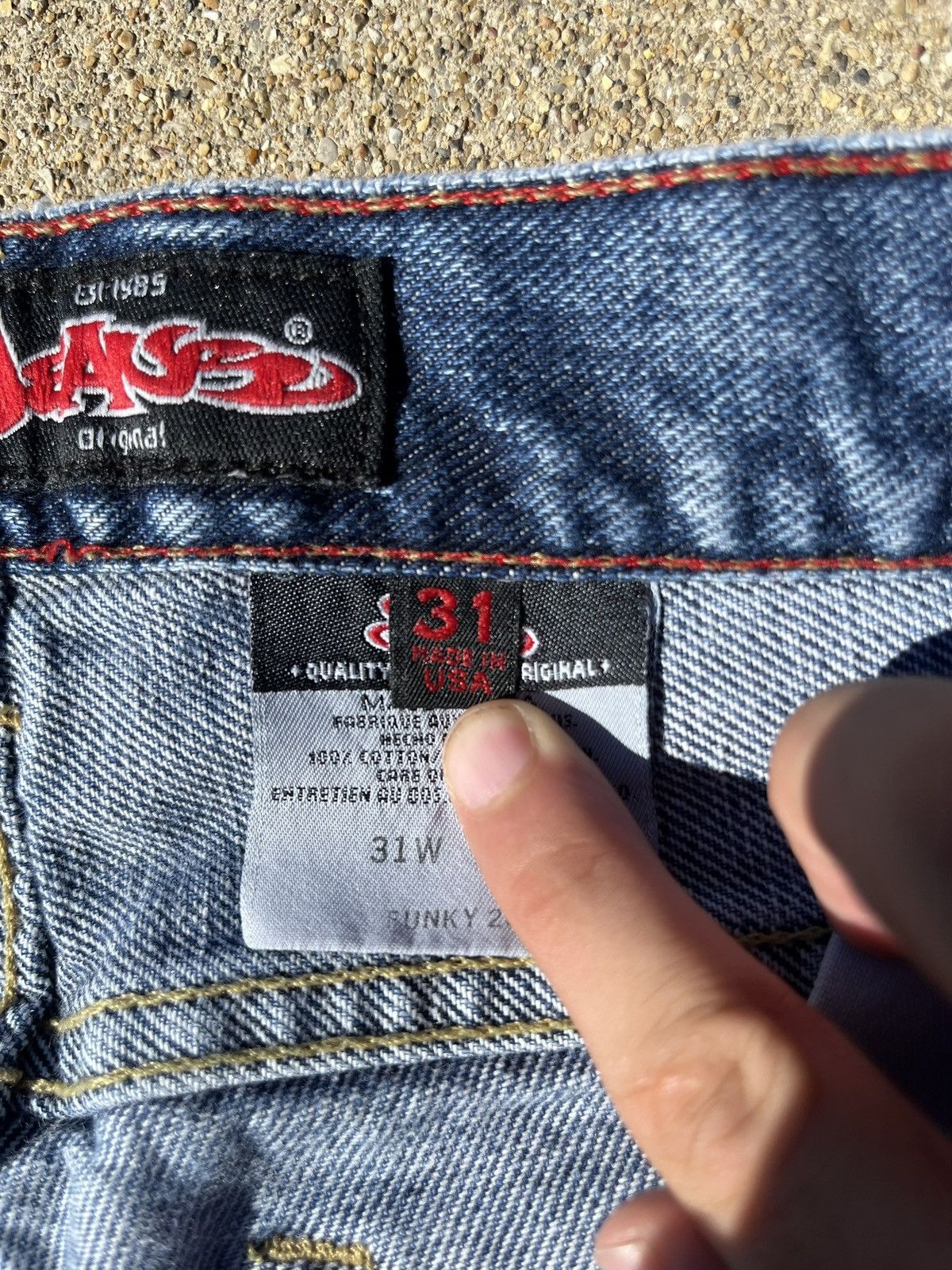 JNCO RARE JNCO Funko 20 Straight Fit Size US 31 - 5 Thumbnail