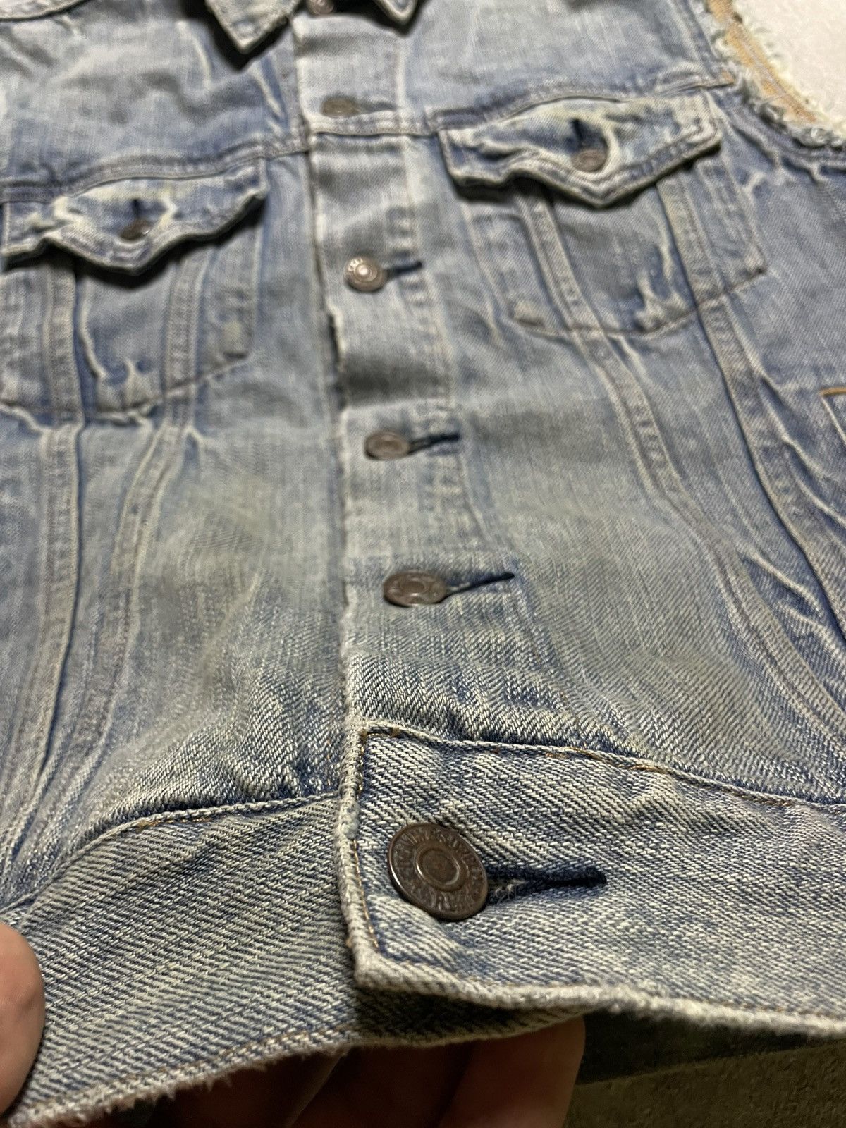 RRL Ralph Lauren Ralph Lauren Denim & Supply Vest Jacket Jeans Indian Chief Size US M / EU 48-50 / 2 - 7 Thumbnail