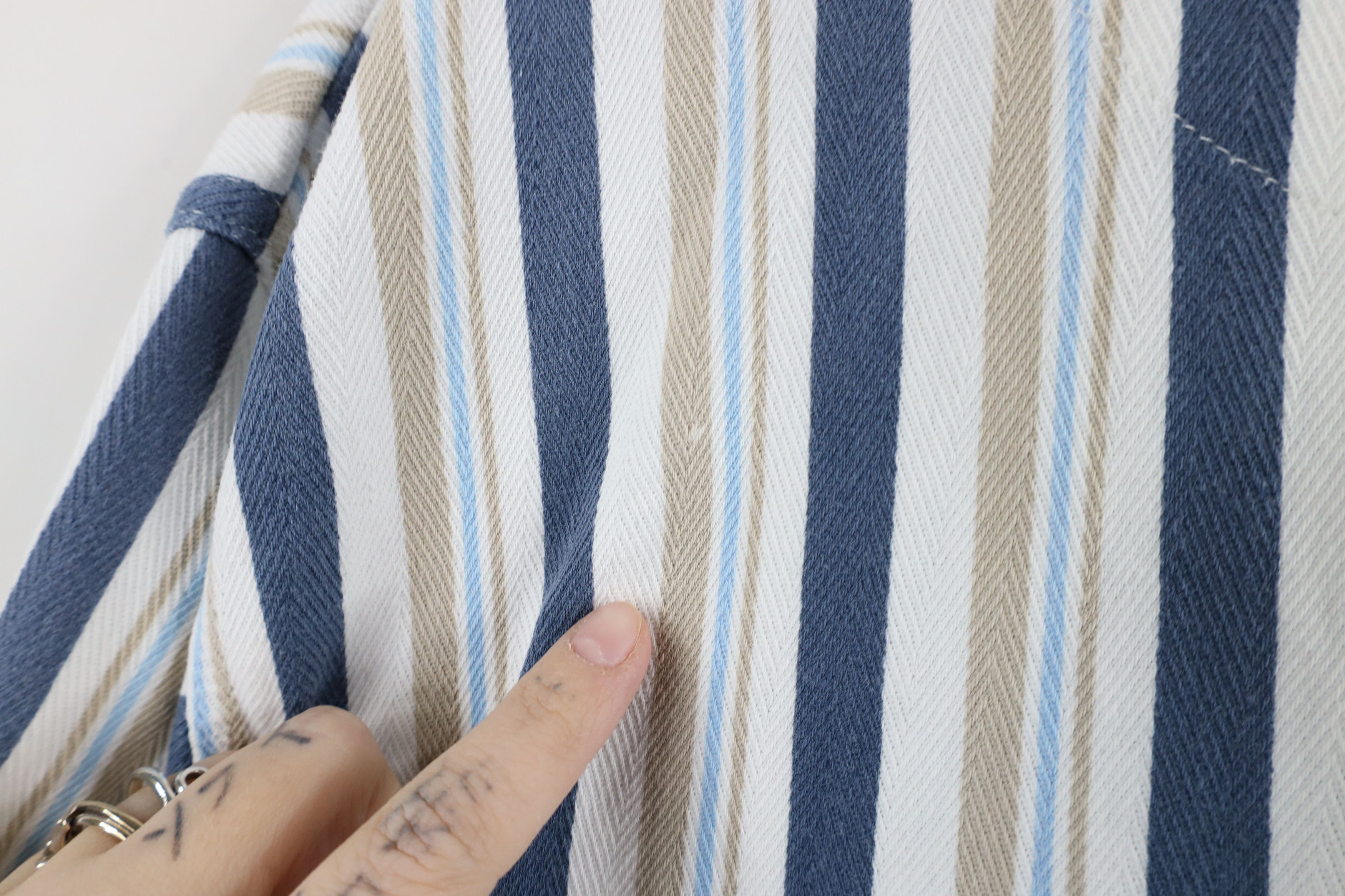Vintage Vintage 90s Streetwear Block Collared Polo Shirt Cotton Size US M / EU 48-50 / 2 - 11 Thumbnail